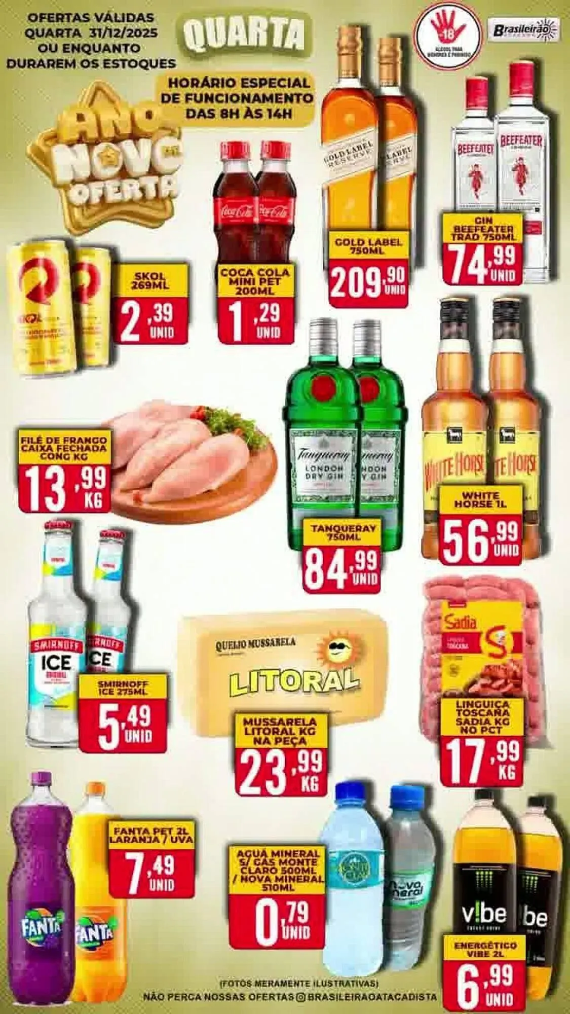 Encarte de Folheto Brasileirão Atacado 31 de dezembro até 31 de dezembro 2025 - Pagina 1