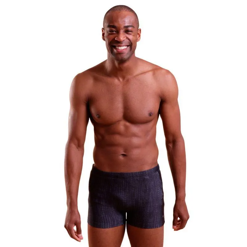 Sunga Boxer Beach Brick Gray