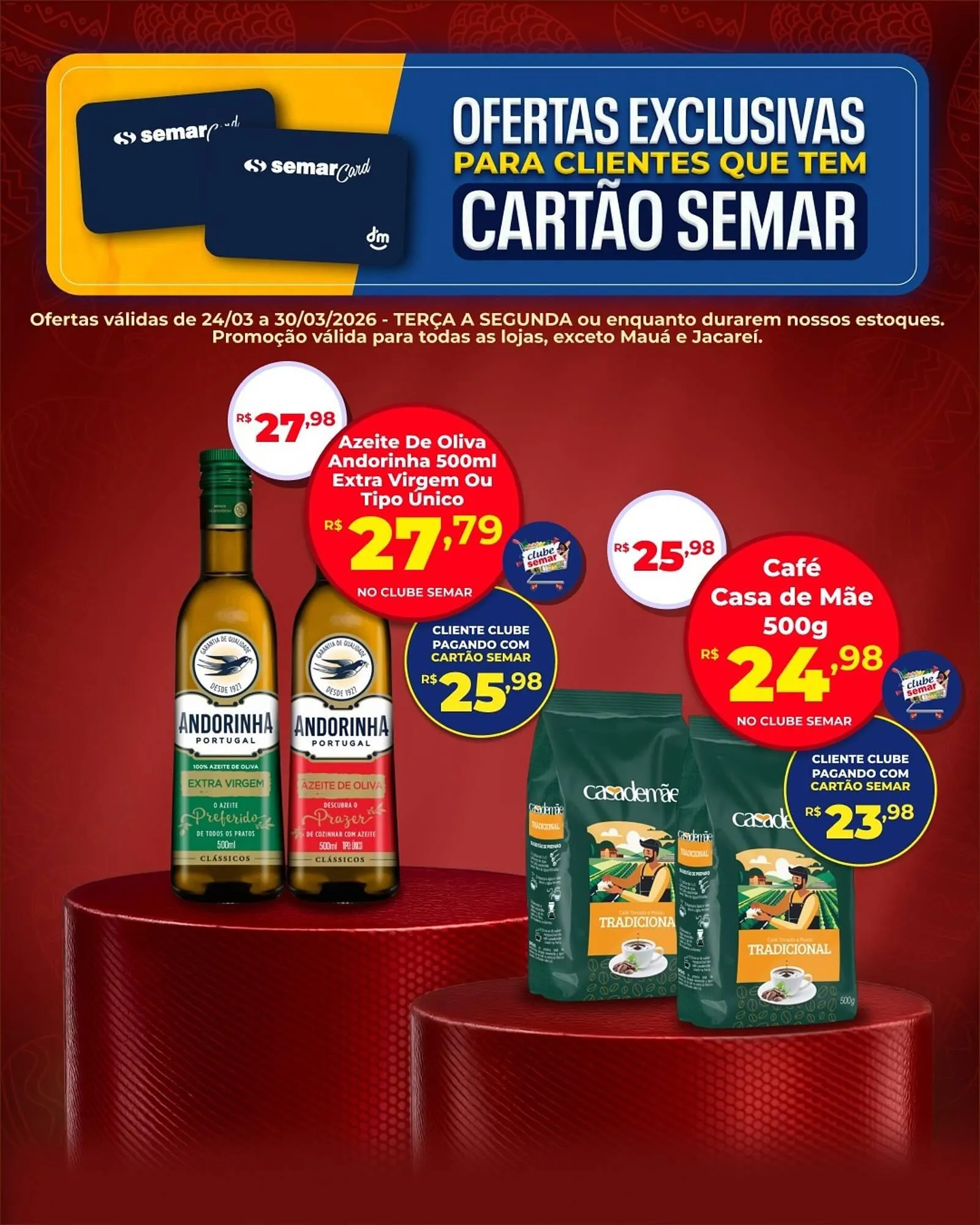Encarte de Folheto Semar Supermercado 24 de março até 30 de março 2026 - Pagina 2