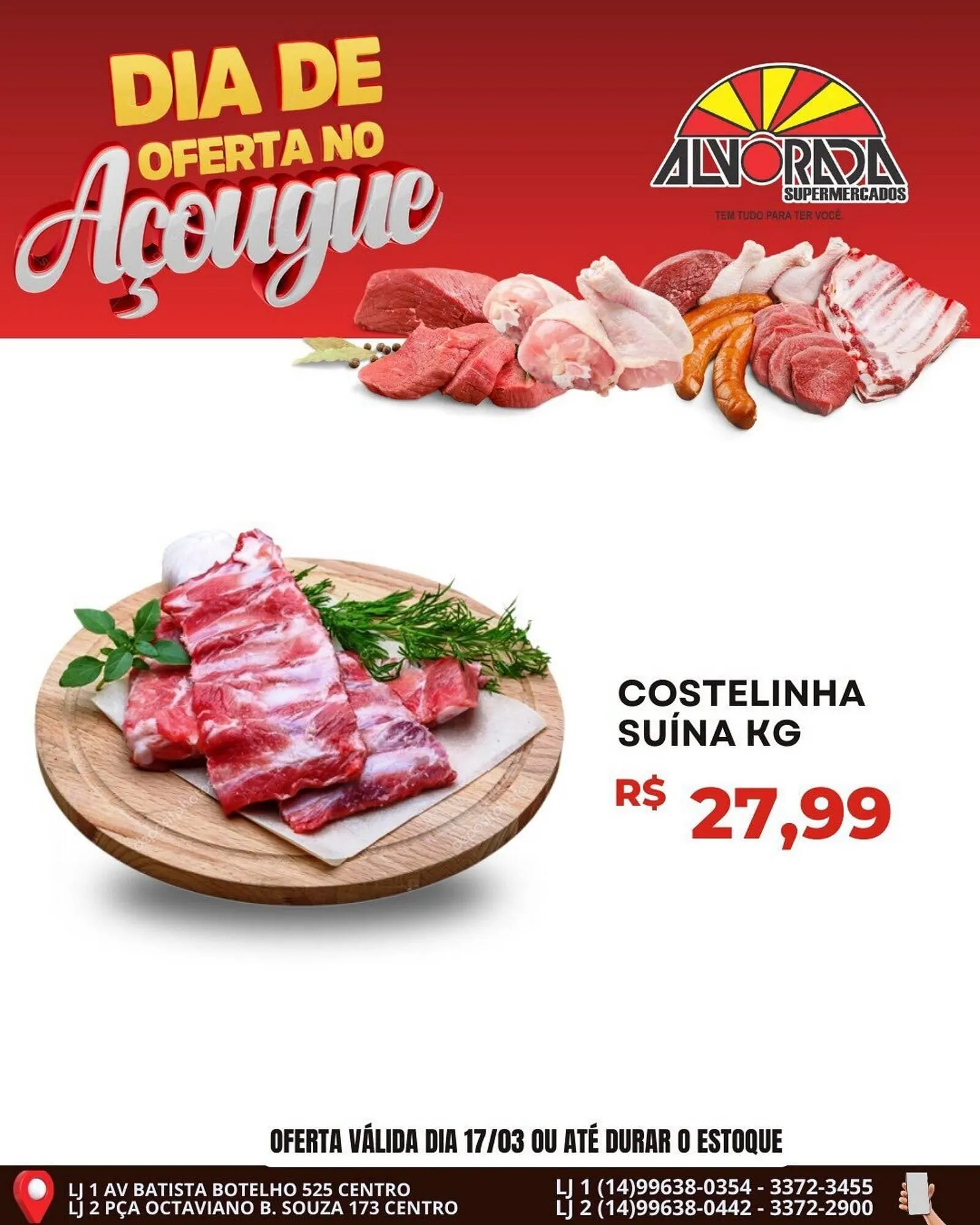 Encarte de Catálogo Alvorada Supermercados 17 de março até 17 de março 2026 - Pagina 2