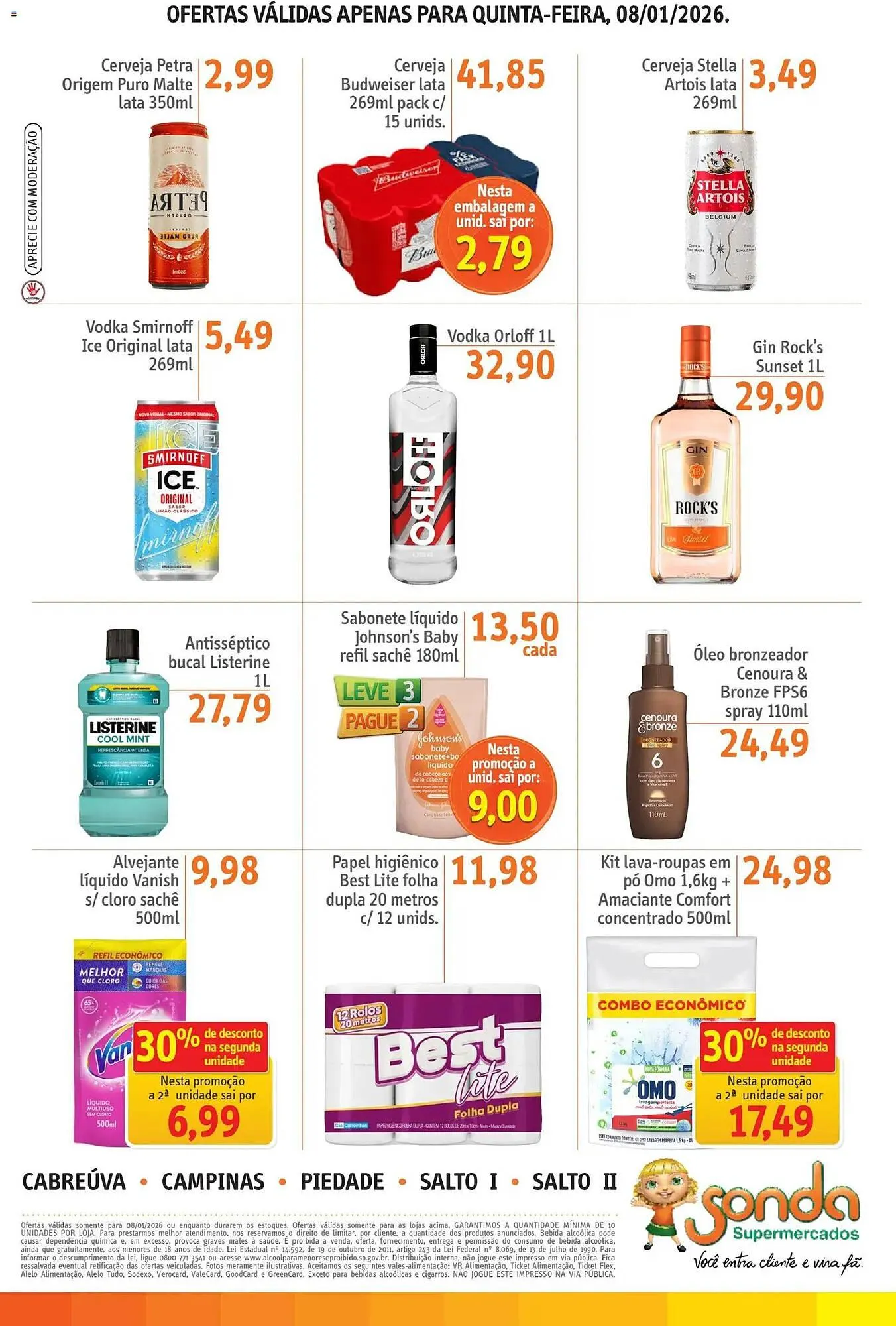 Encarte de Folheto Sonda 8 de janeiro até 8 de janeiro 2026 - Pagina 3