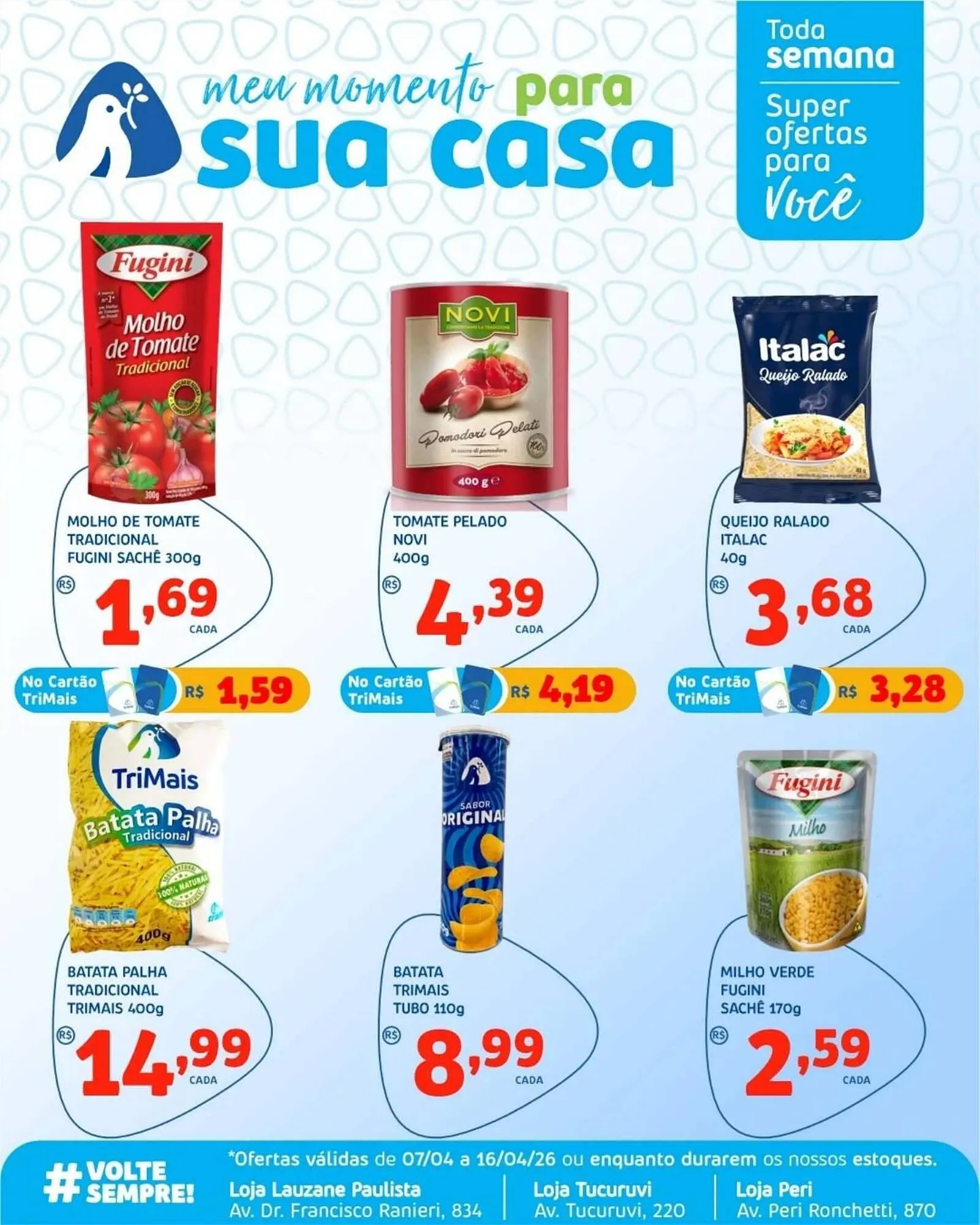Encarte de Catálogo Trimais Supermercado 7 de abril até 16 de abril 2026 - Pagina 3