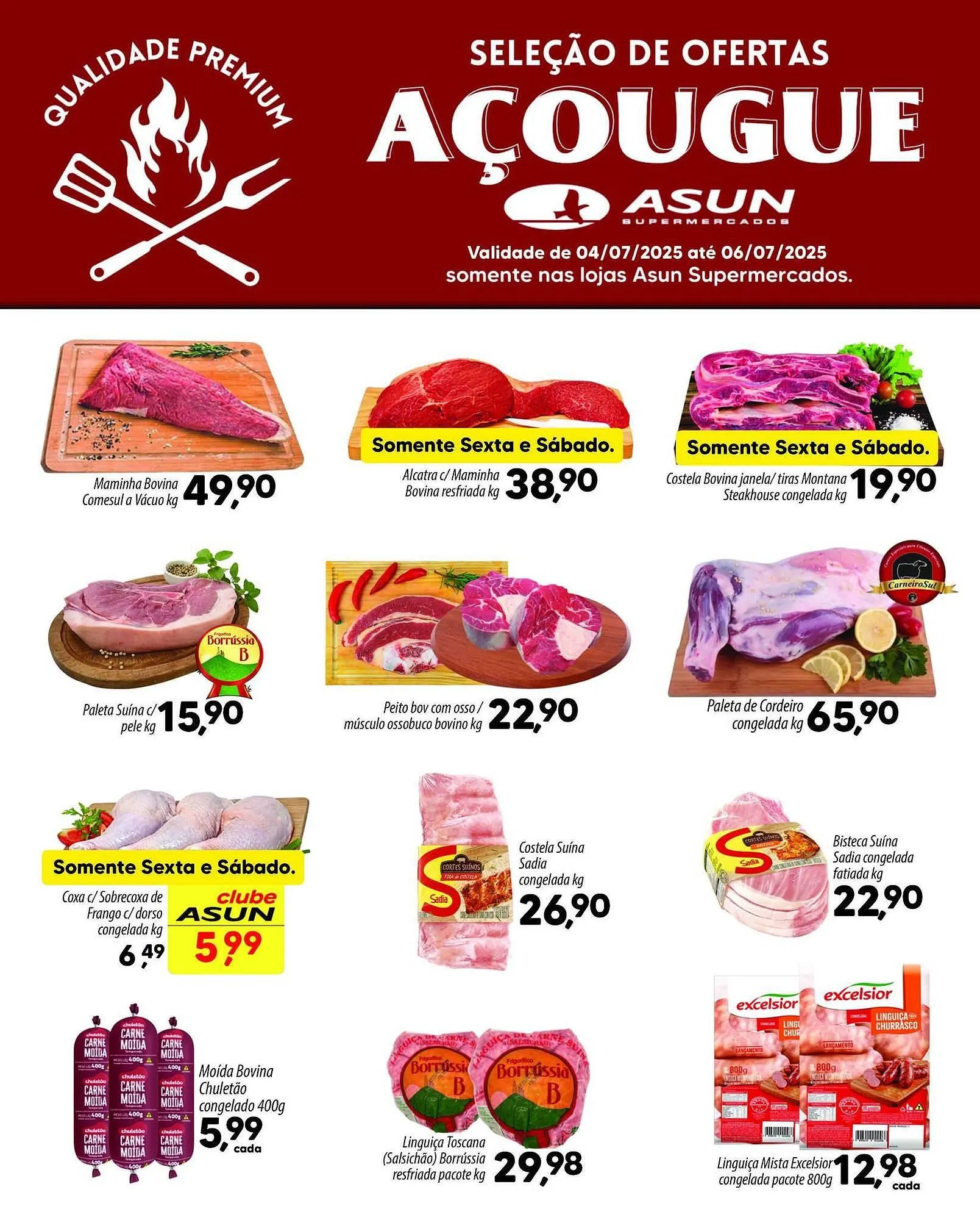 Encarte de Catálogo Asun 4 de julho até 6 de julho 2025 - Pagina 1