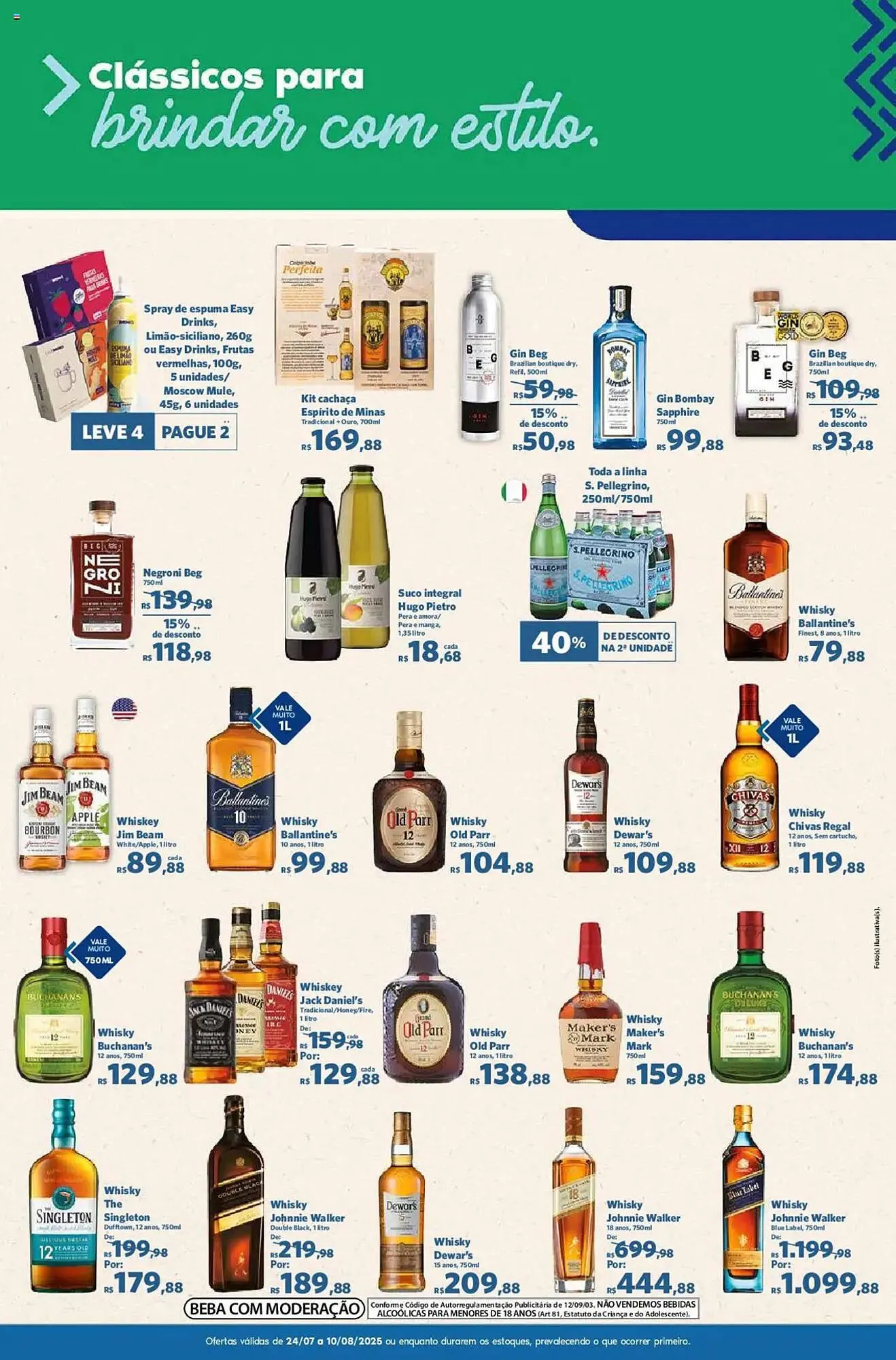 Encarte de Catálogo Sam's Club 24 de julho até 10 de agosto 2025 - Pagina 6