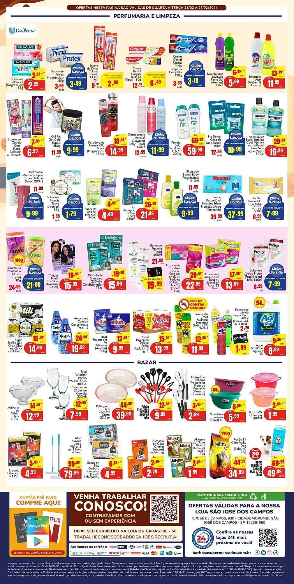 Encarte de Catálogo Barbosa Supermercados 21 de fevereiro até 27 de fevereiro 2024 - Pagina 4