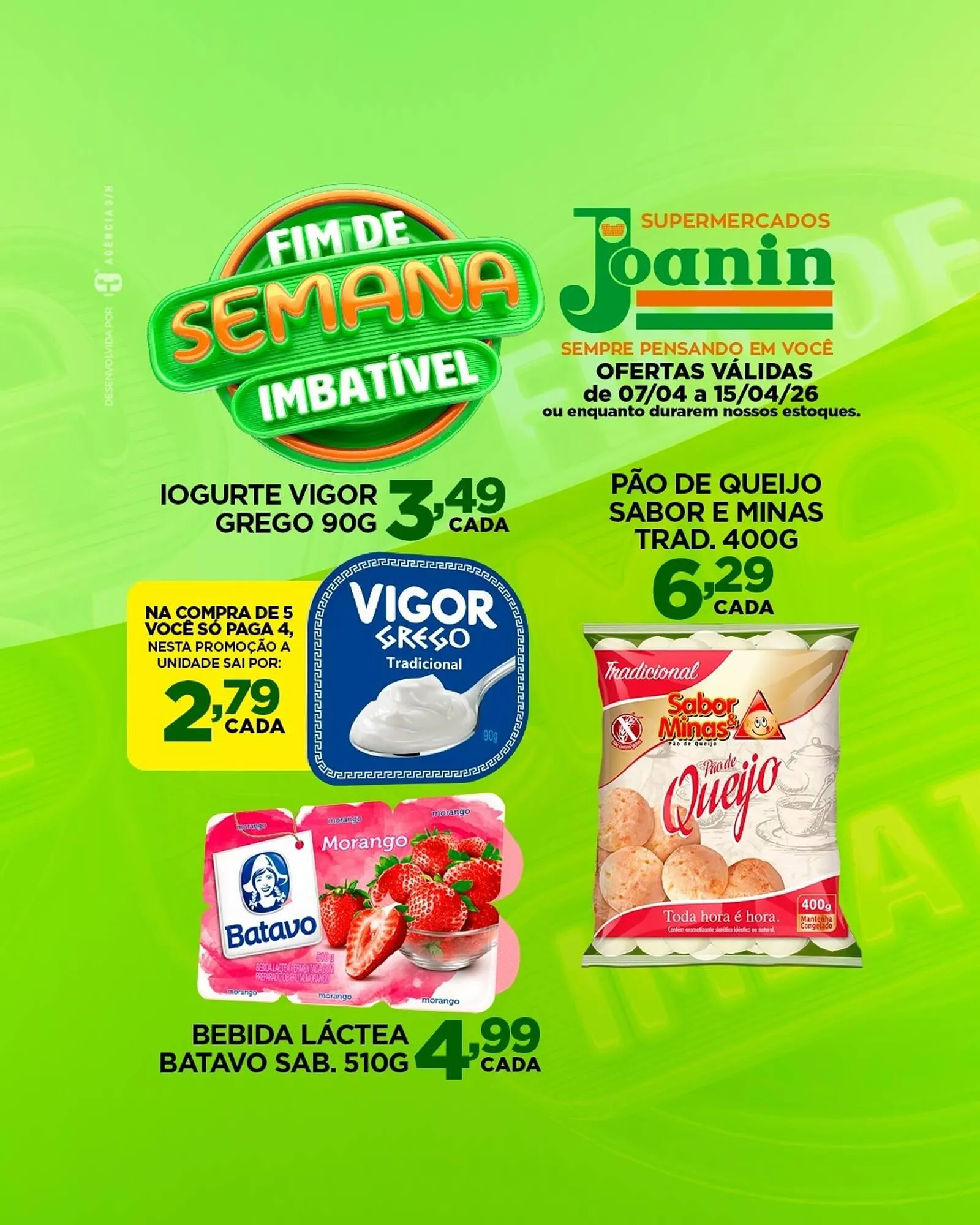 Encarte de Catálogo Supermercados Joanin 7 de abril até 15 de abril 2026 - Pagina 3