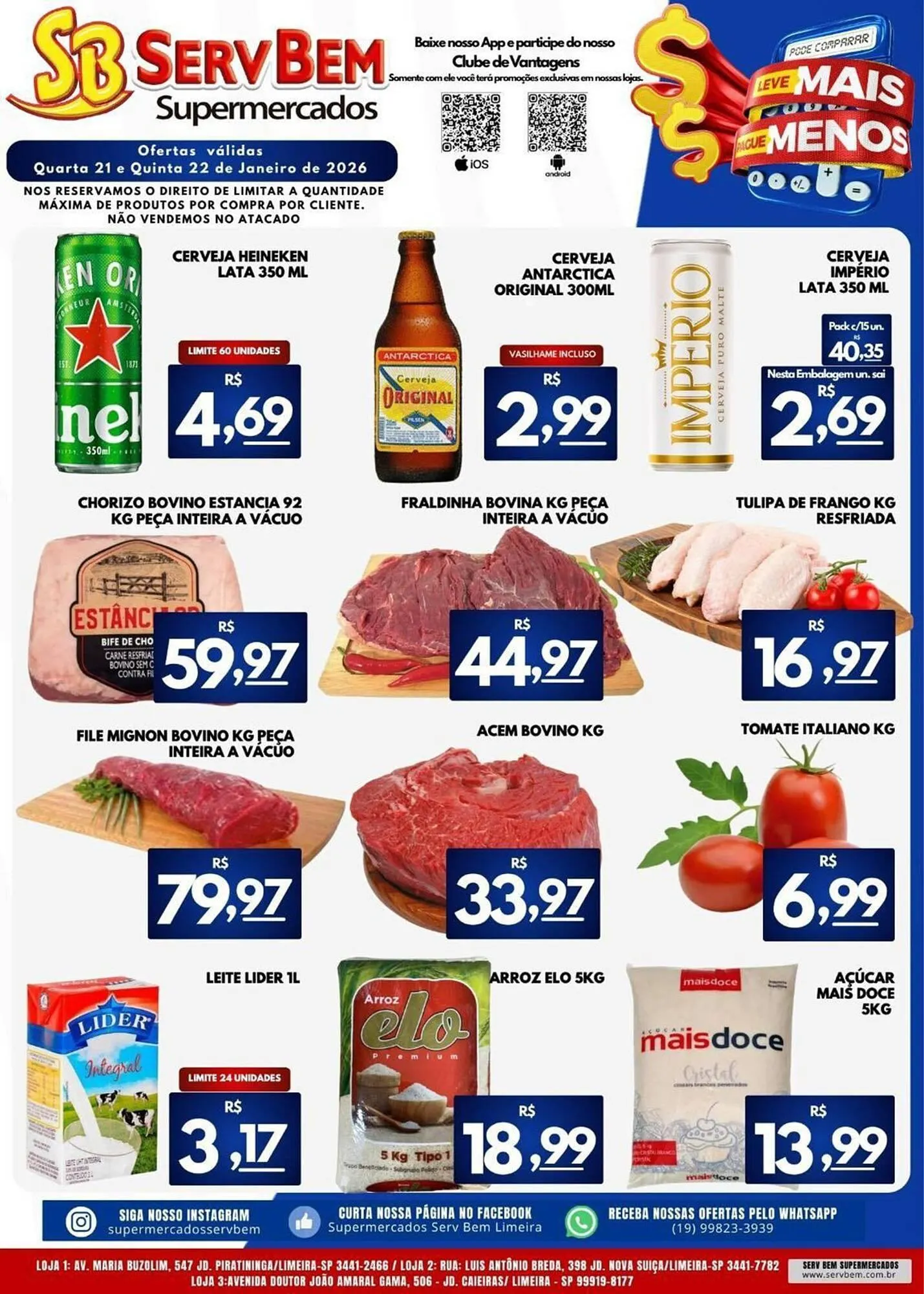 Encarte de Catálogo ServBem 21 de janeiro até 22 de janeiro 2026 - Pagina 1