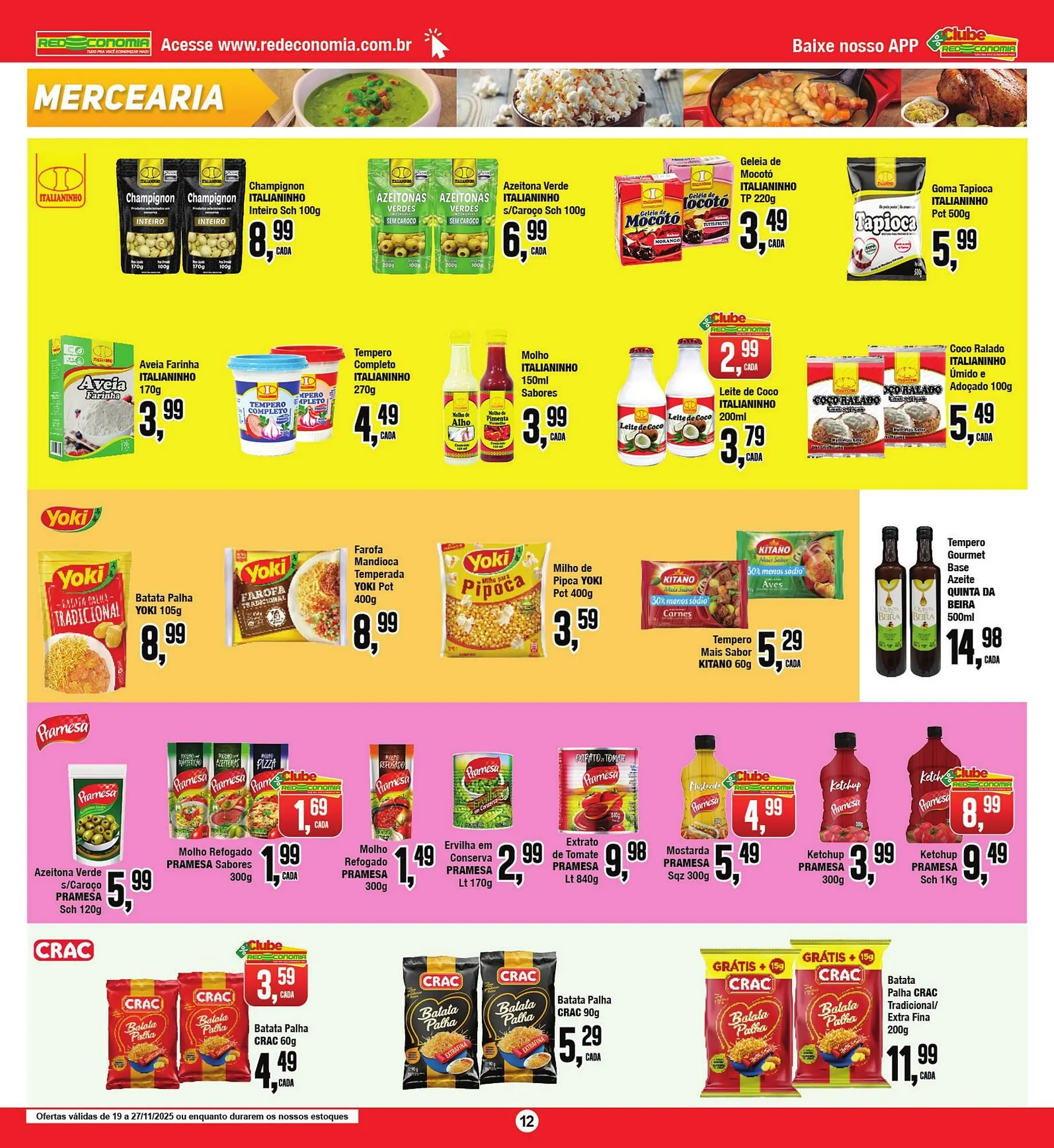 Encarte de Encarte Rede Economia 19 de novembro até 27 de novembro 2025 - Pagina 12