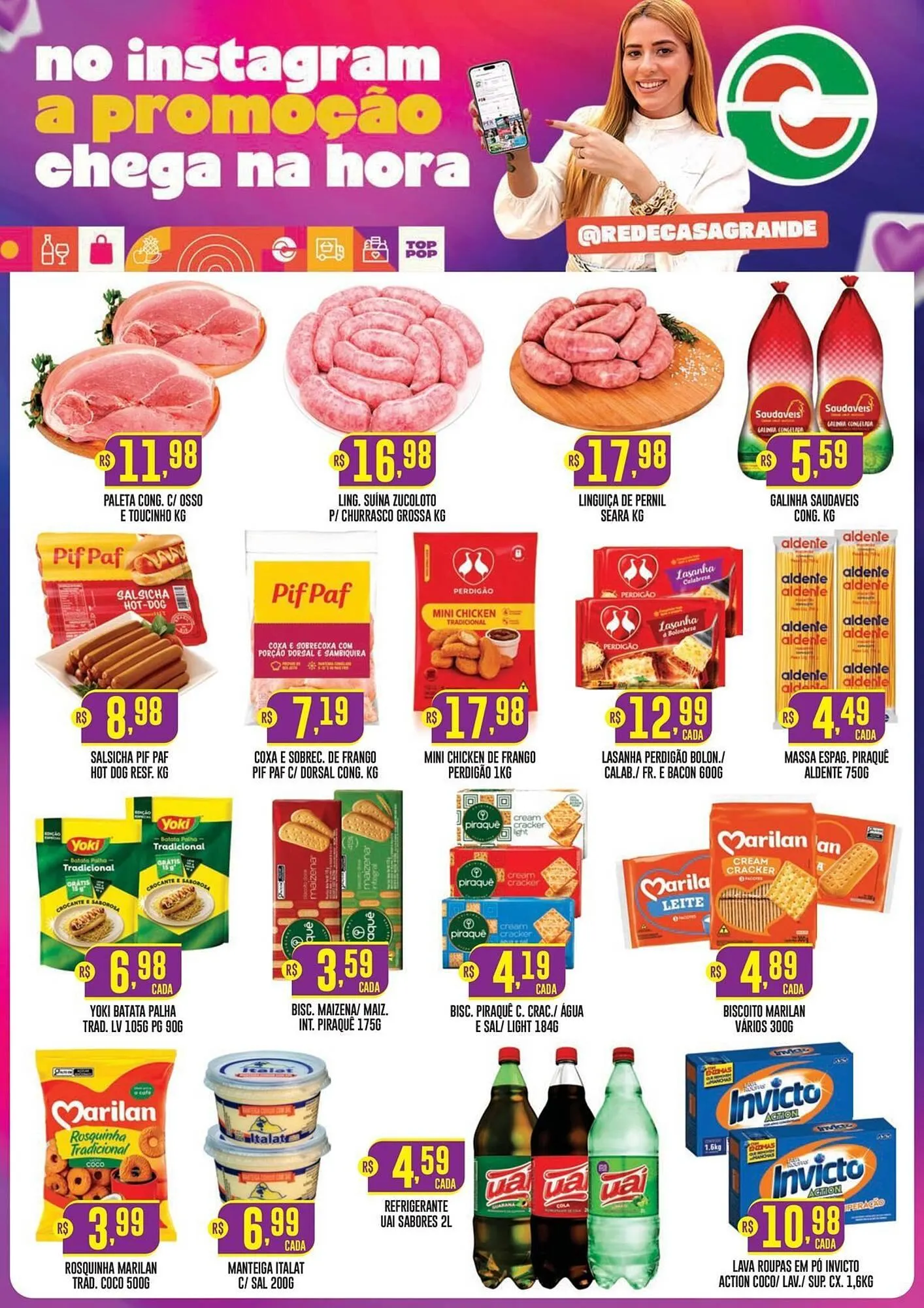 Encarte de Catálogo Casagrande Supermercados 5 de maio até 16 de maio 2026 - Pagina 1