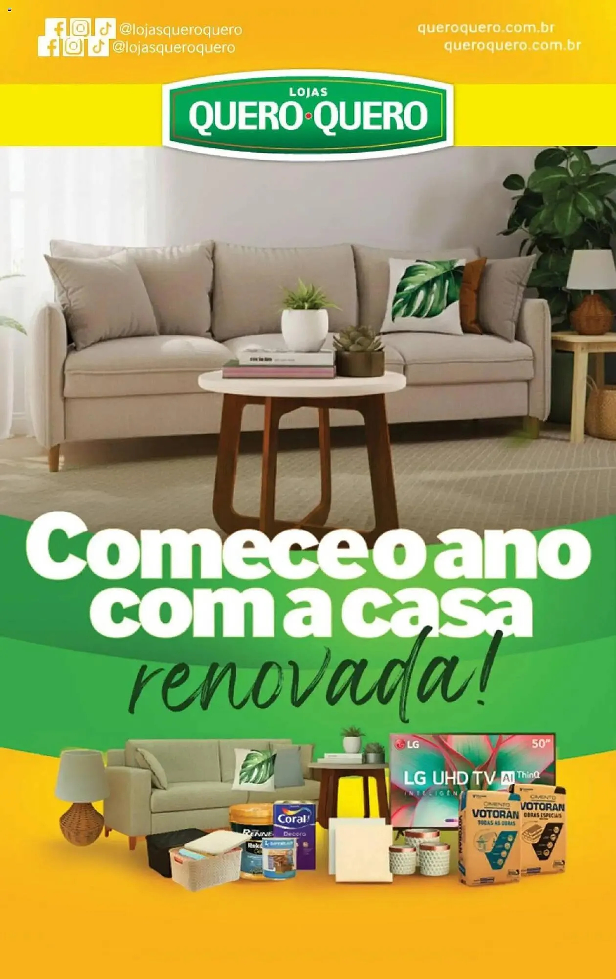 Encarte de Folheto Quero Quero 19 de janeiro até 1 de fevereiro 2026 - Pagina 1