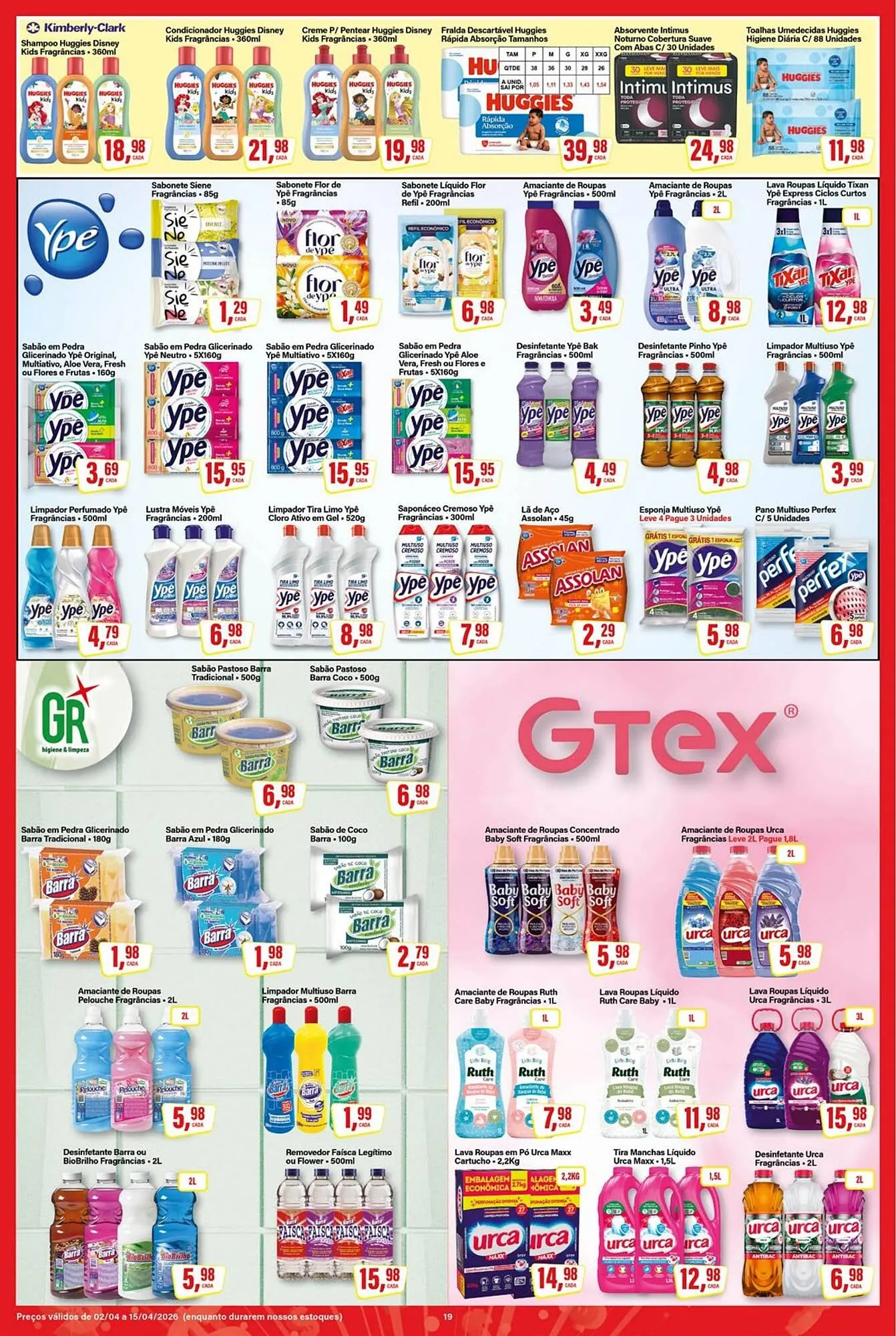 Encarte de Encarte Rede Supermarket 9 de abril até 15 de abril 2026 - Pagina 19