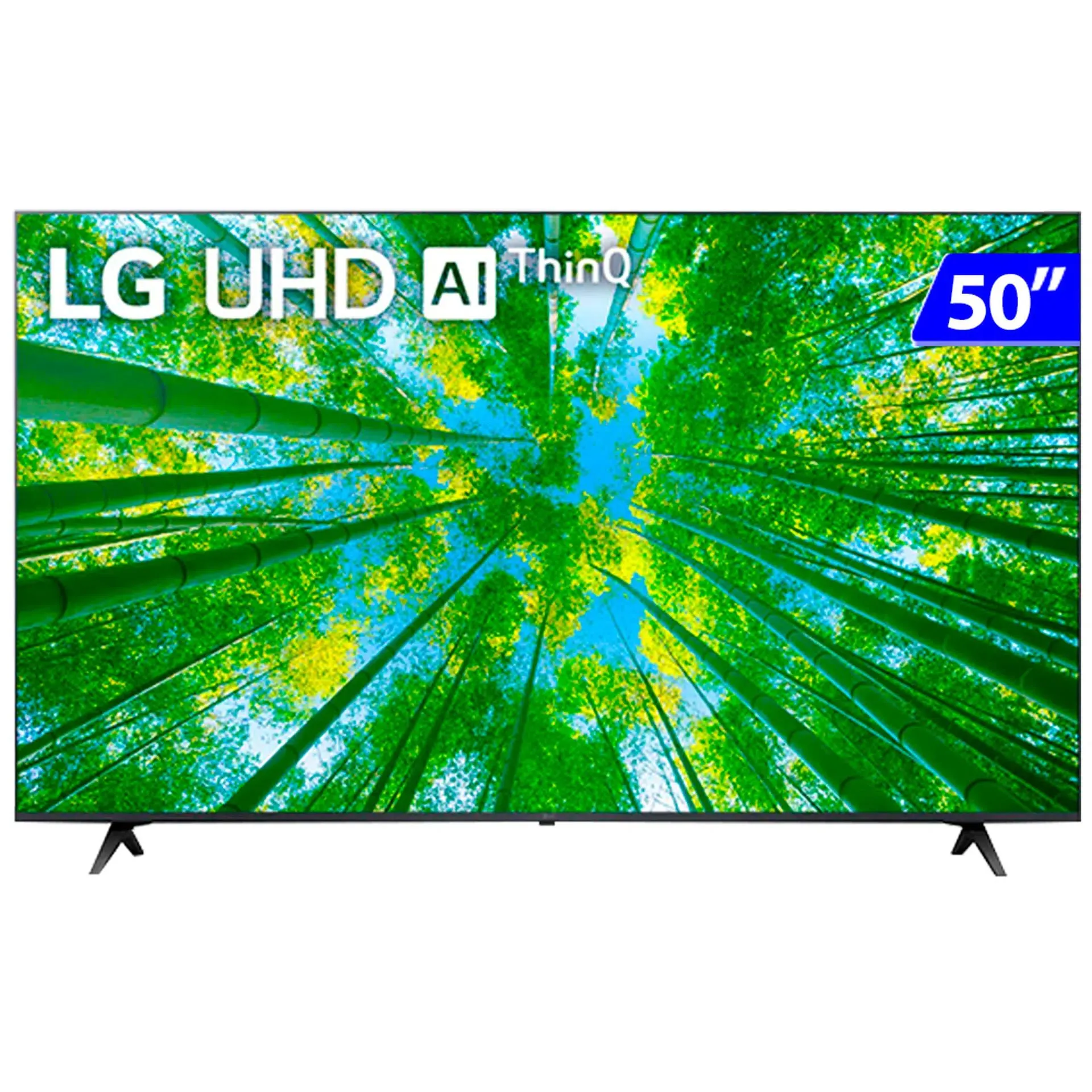 Smart TV LG LED LCD 50" 4K webOS 22 UHD com Comando de Voz 50UQ8050PSB