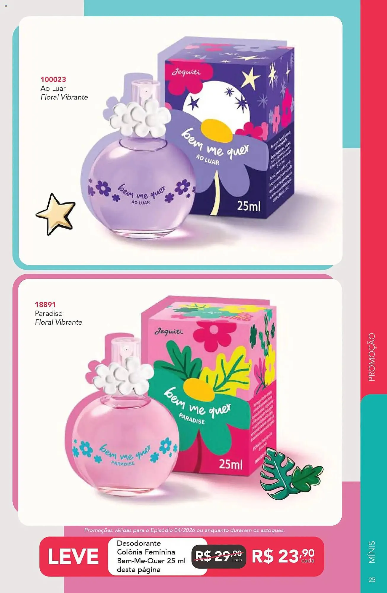 Encarte de Catálogo Jequiti 6 de março até 3 de abril 2026 - Pagina 25
