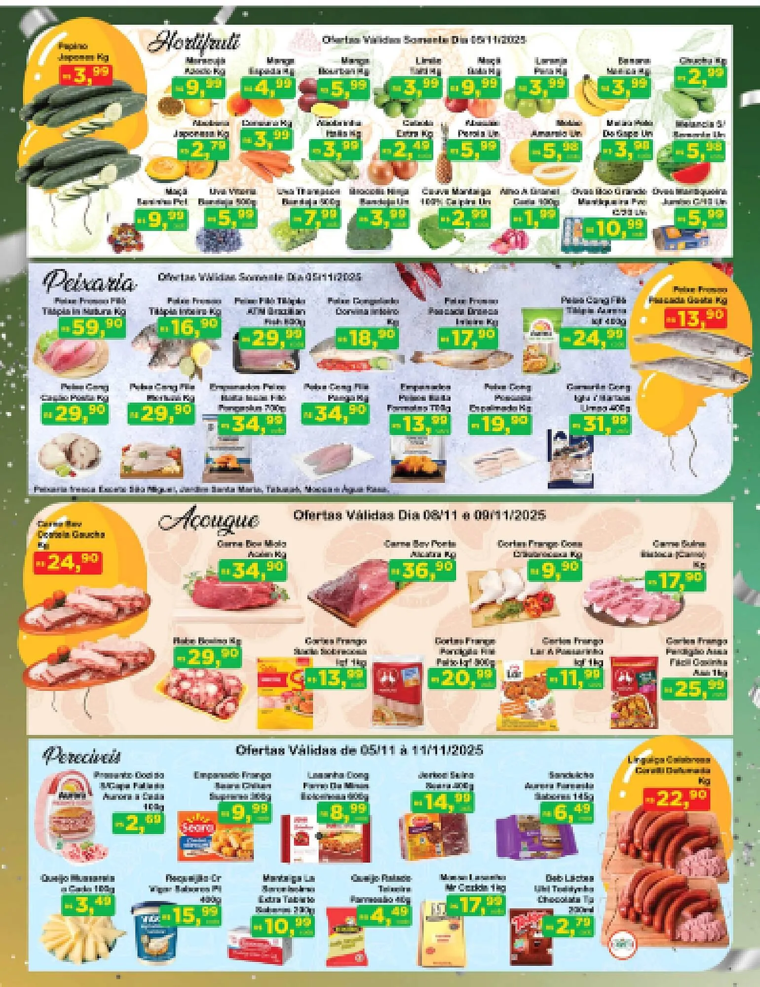 Encarte de Catálogo Chama Supermercados 5 de novembro até 11 de novembro 2025 - Pagina 3