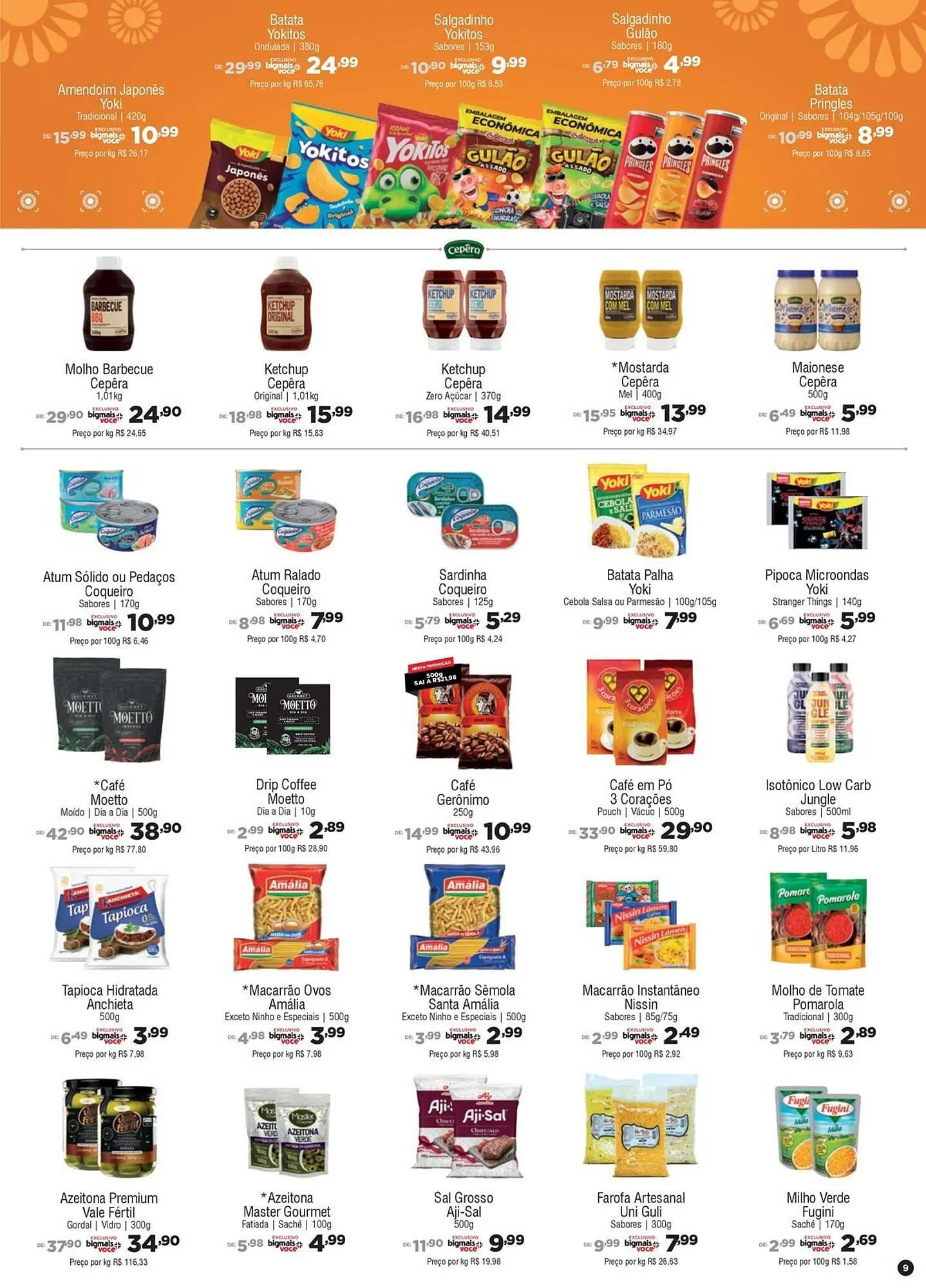 Encarte de Catálogo Big Mais Supermercados 7 de janeiro até 27 de janeiro 2026 - Pagina 9