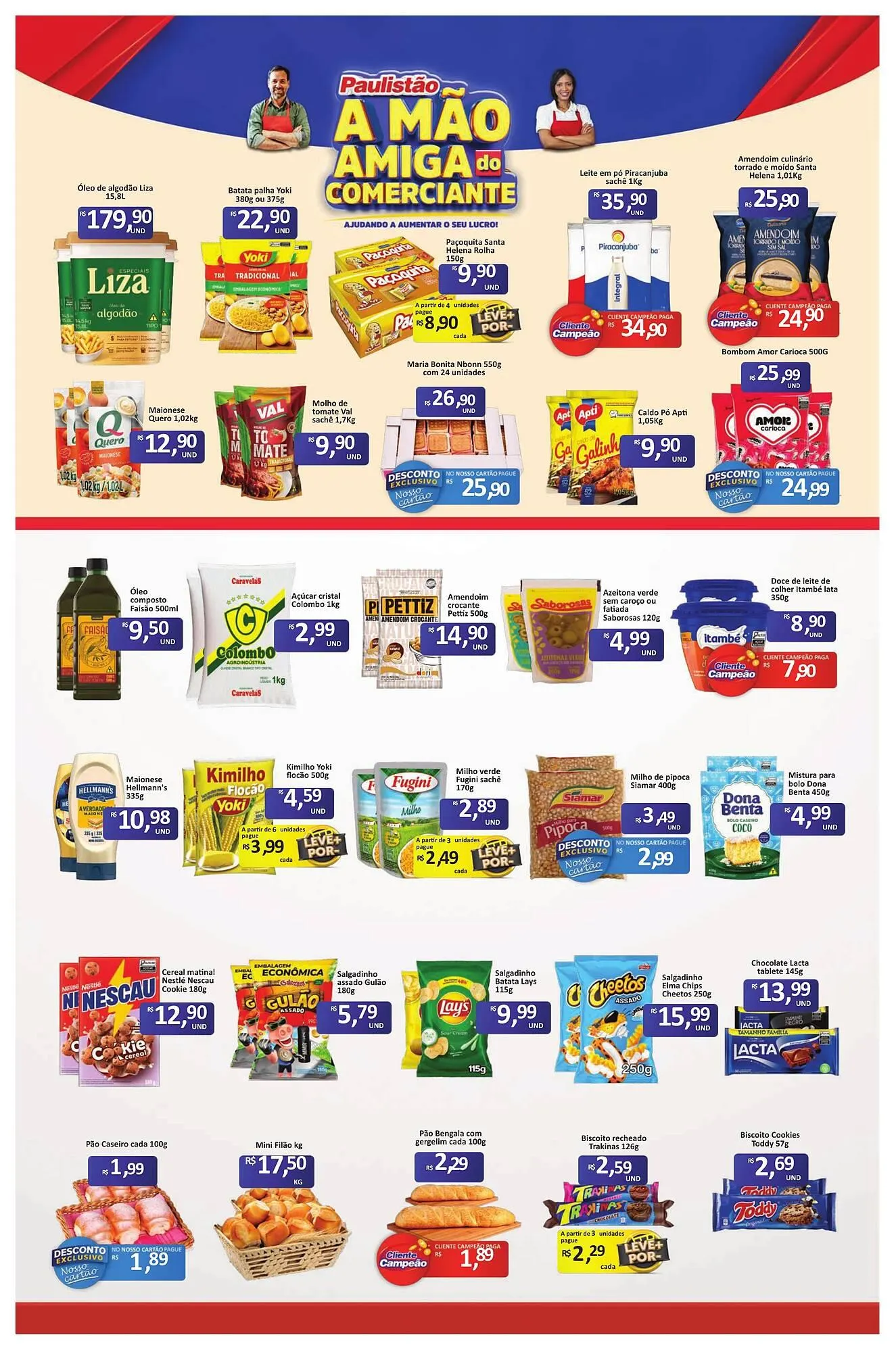 Encarte de Catálogo Paulistão Supermercados 1 de maio até 3 de maio 2026 - Pagina 2