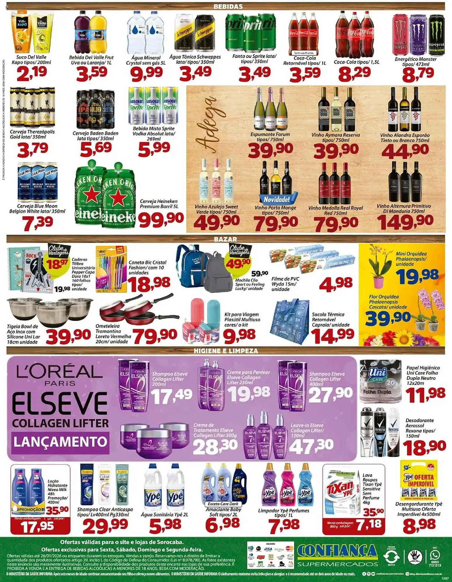 Encarte de Catálogo Confiança Supermercados 23 de janeiro até 26 de janeiro 2026 - Pagina 4