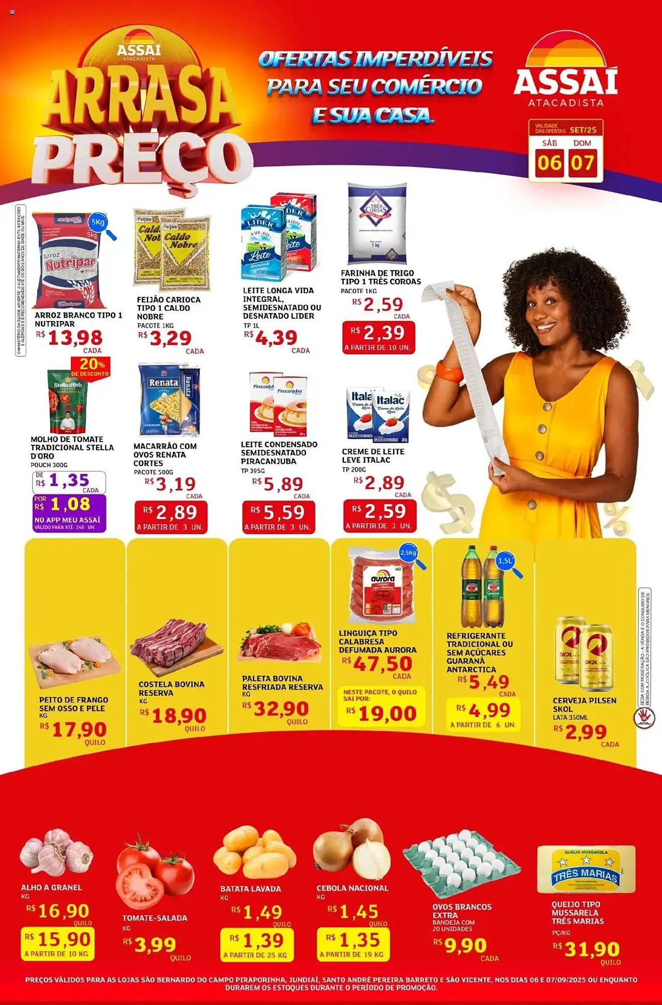 Encarte de Encarte Assaí Atacadista 6 de setembro até 7 de setembro 2025 - Pagina 1