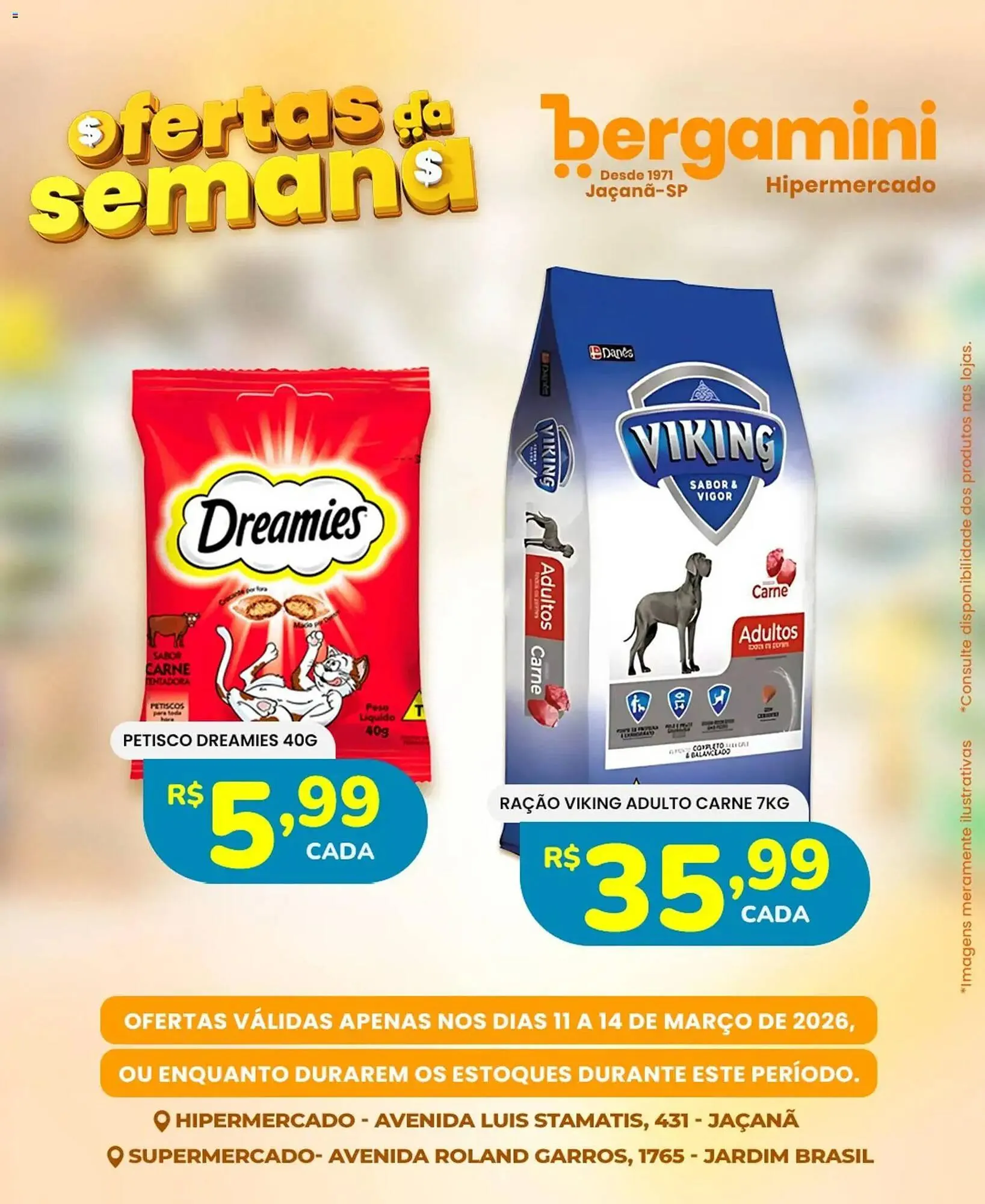 Encarte de Catálogo Supermercado Bergamini 11 de março até 14 de março 2026 - Pagina 19