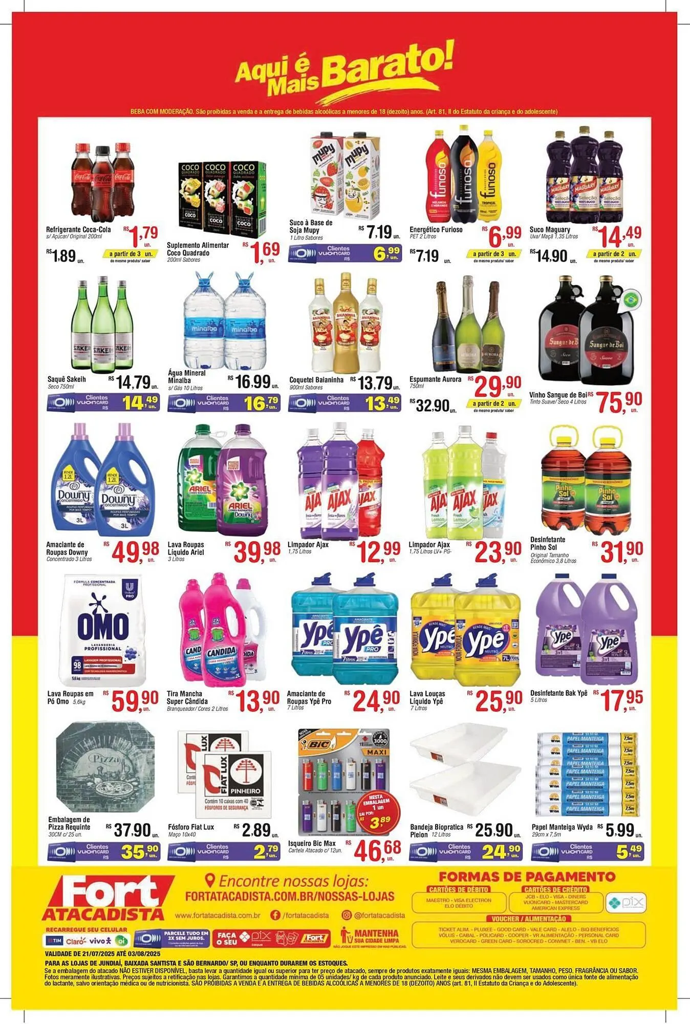 Encarte de Catálogo Fort Atacadista 21 de julho até 3 de agosto 2025 - Pagina 4