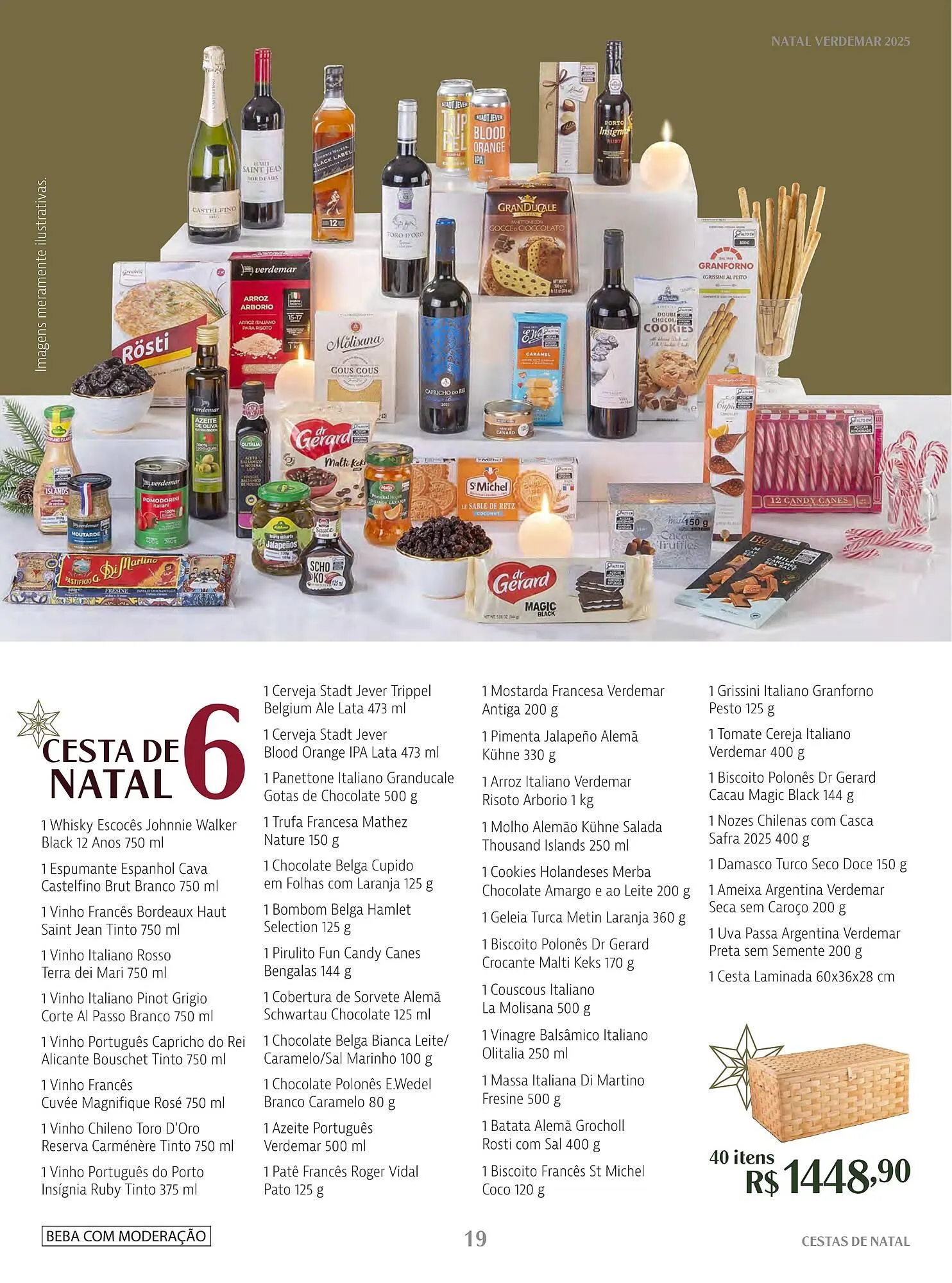 Encarte de Catálogo Verdemar Supermercado 1 de dezembro até 25 de dezembro 2025 - Pagina 19