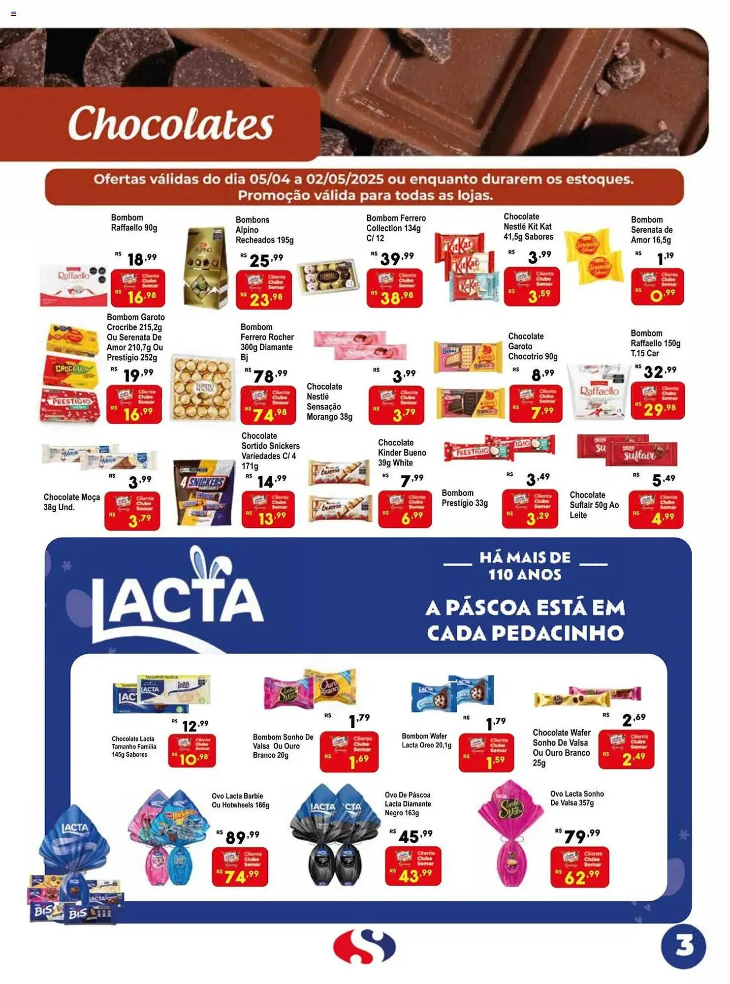 Encarte de Catálogo Semar Supermercado 5 de abril até 2 de maio 2025 - Pagina 3