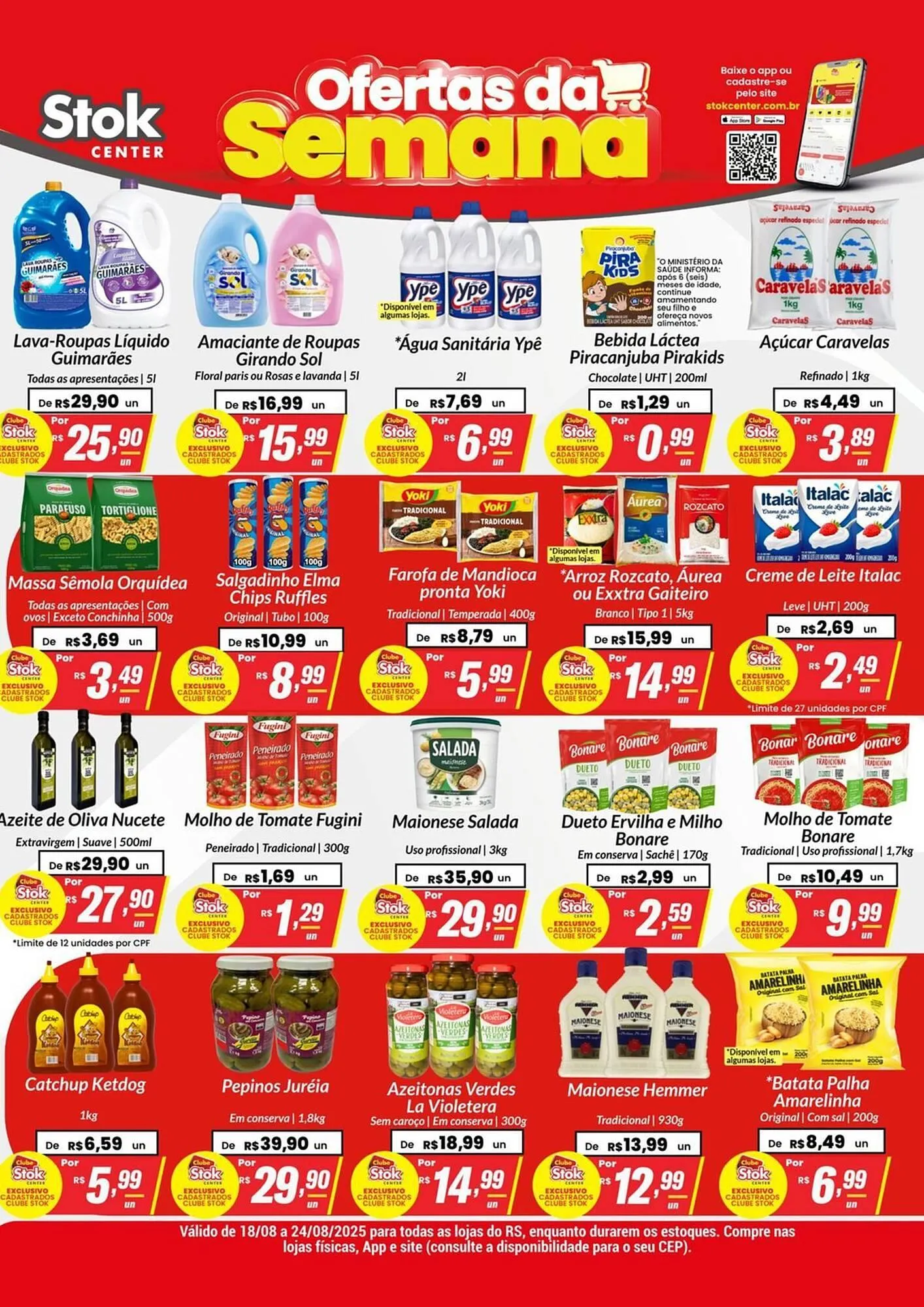 Encarte de Catálogo Stok Center 18 de agosto até 24 de agosto 2025 - Pagina 1