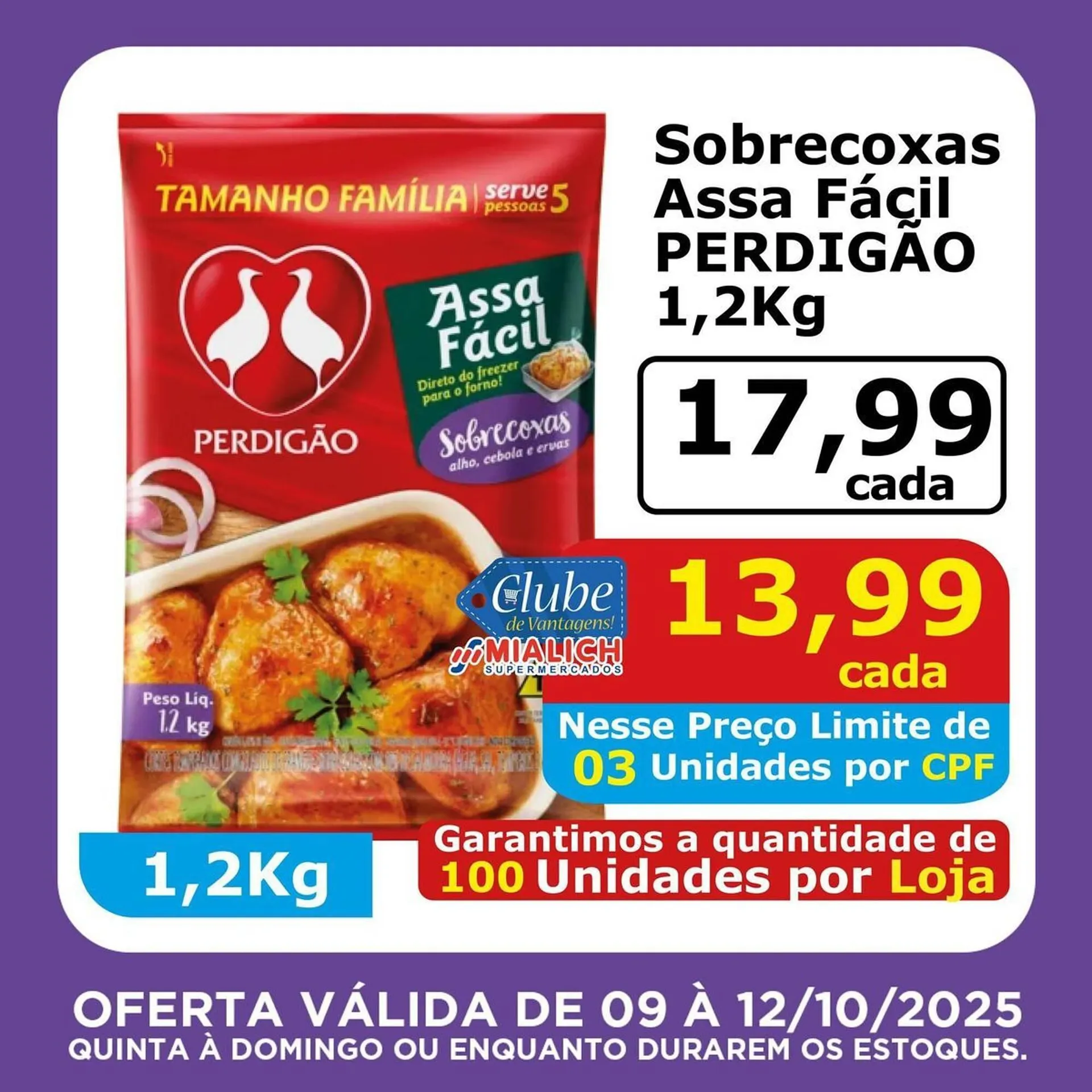 Encarte de Catálogo Mialich Supermercados 9 de outubro até 12 de outubro 2025 - Pagina 6