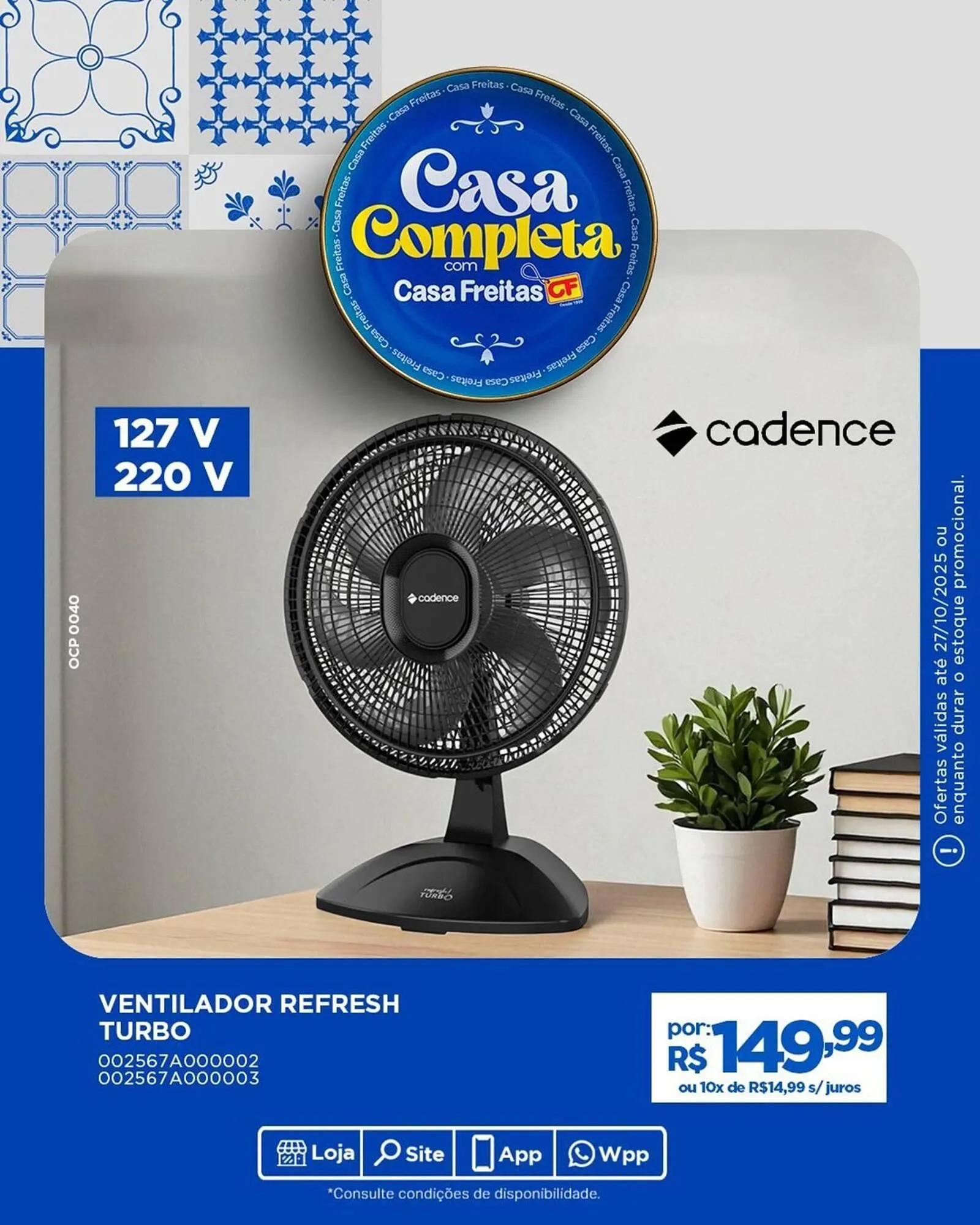 Encarte de Catálogo Casa Freitas 6 de outubro até 31 de outubro 2025 - Pagina 5