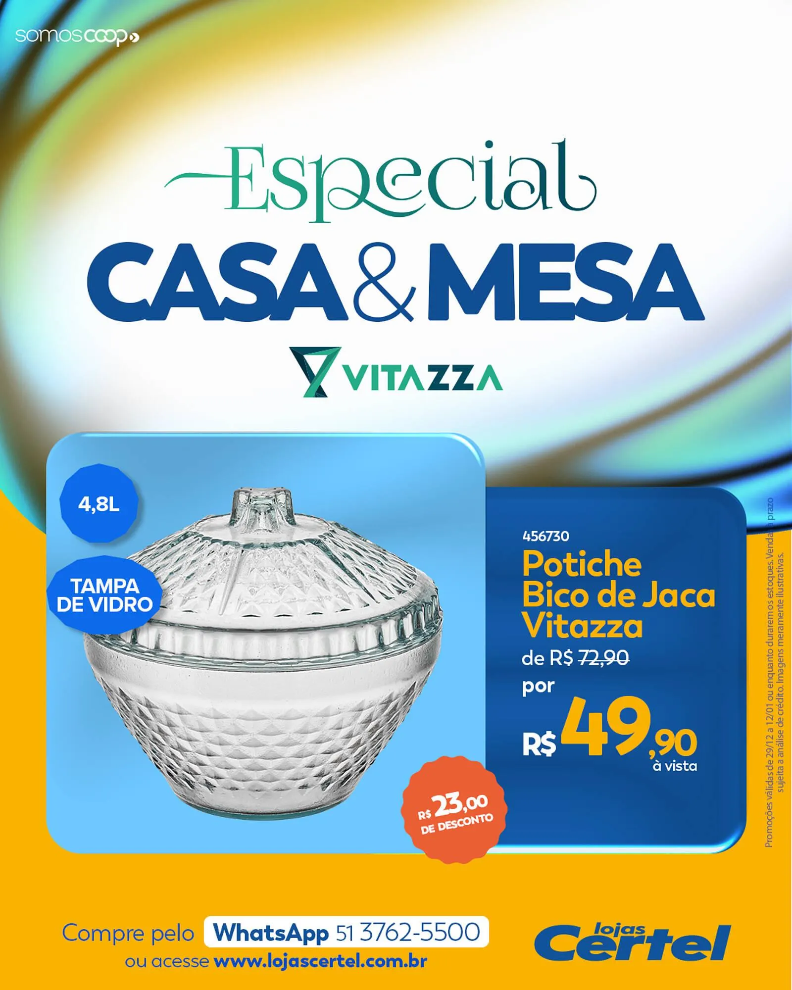 Encarte de Folheto Lojas Certel 31 de dezembro até 12 de janeiro 2026 - Pagina 1