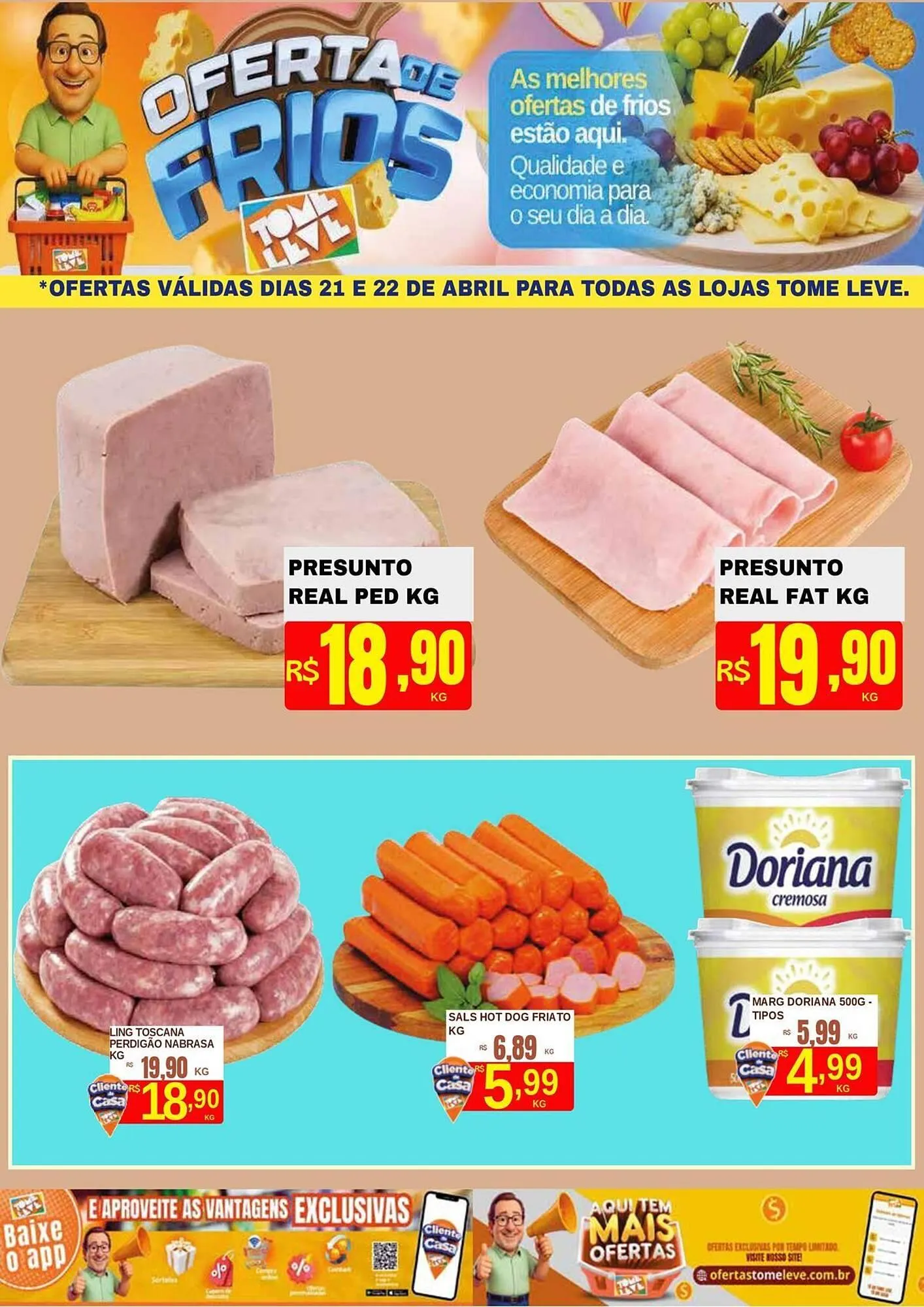 Encarte de Catálogo Tome Leve 21 de abril até 22 de abril 2026 - Pagina 4