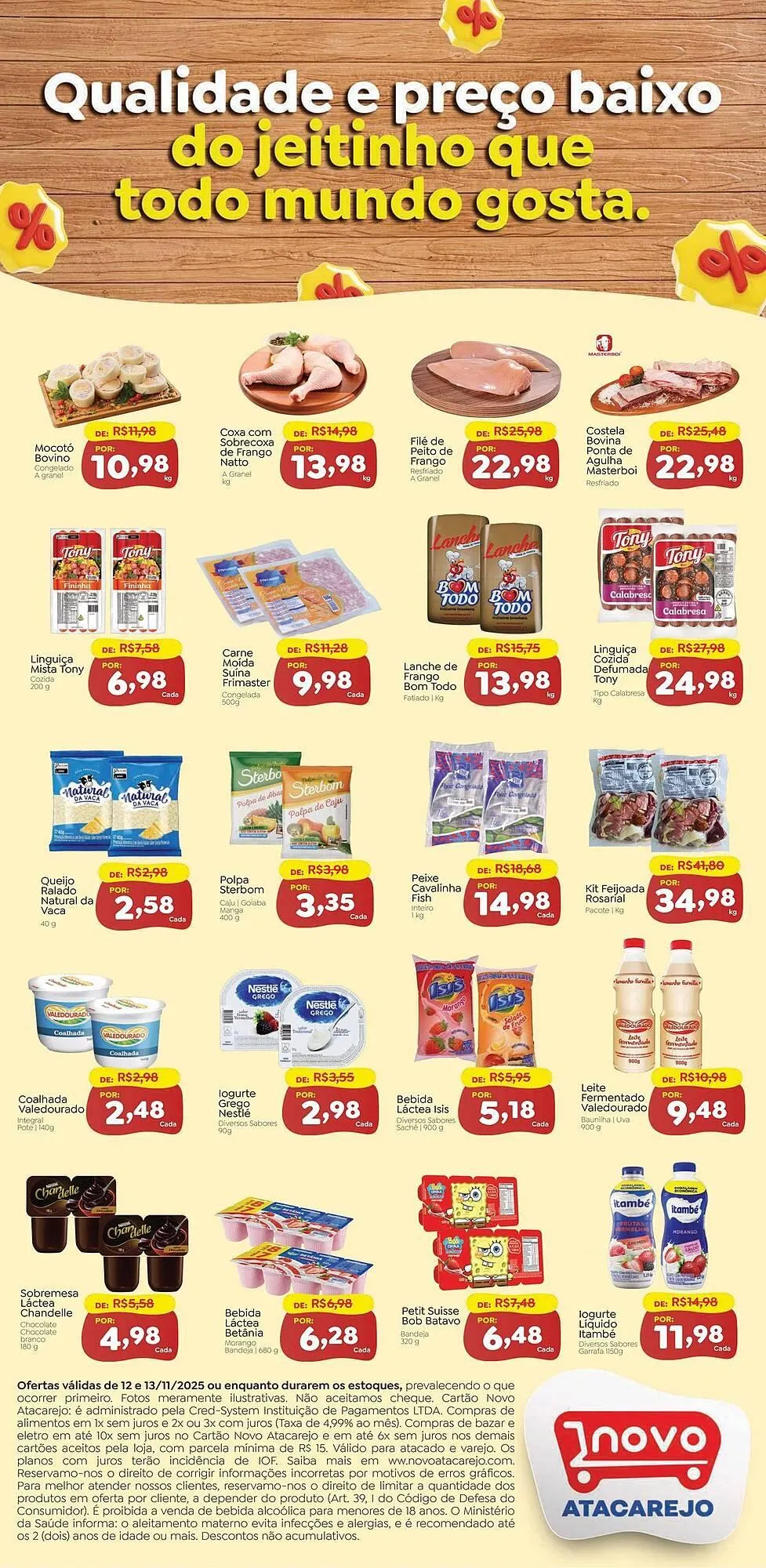 Encarte de Folheto Novo Atacarejo 12 de novembro até 13 de novembro 2025 - Pagina 2