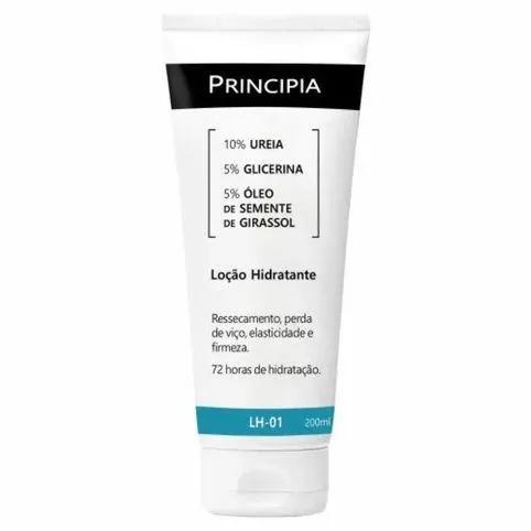 Loção Hidratante 10% Ureia + 5% Glicerina + 5% Óleo de Semente de Girassol Skincare LH-01 com 200ml