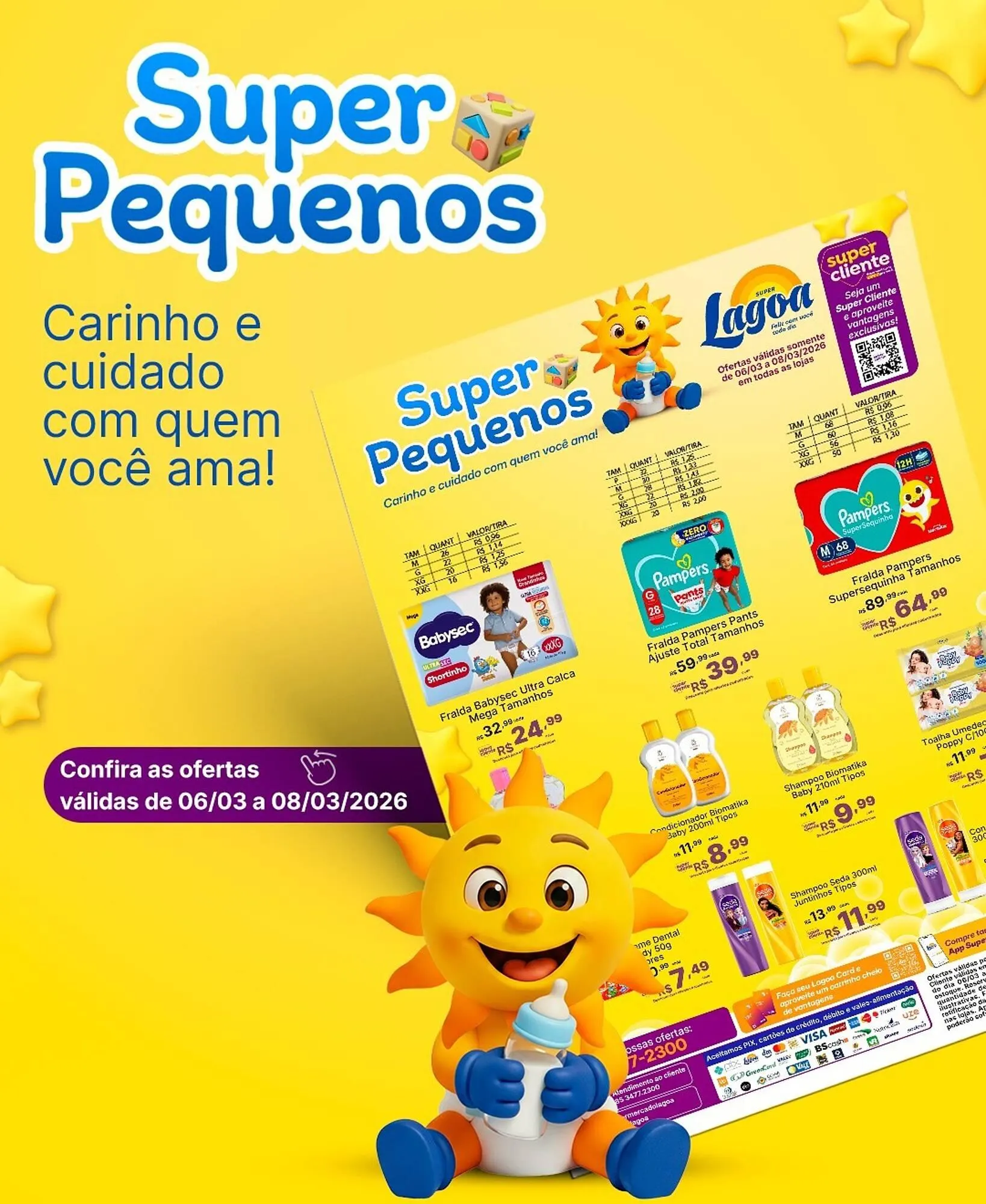 Encarte de Encarte Super Lagoa 6 de março até 8 de março 2026 - Pagina 1