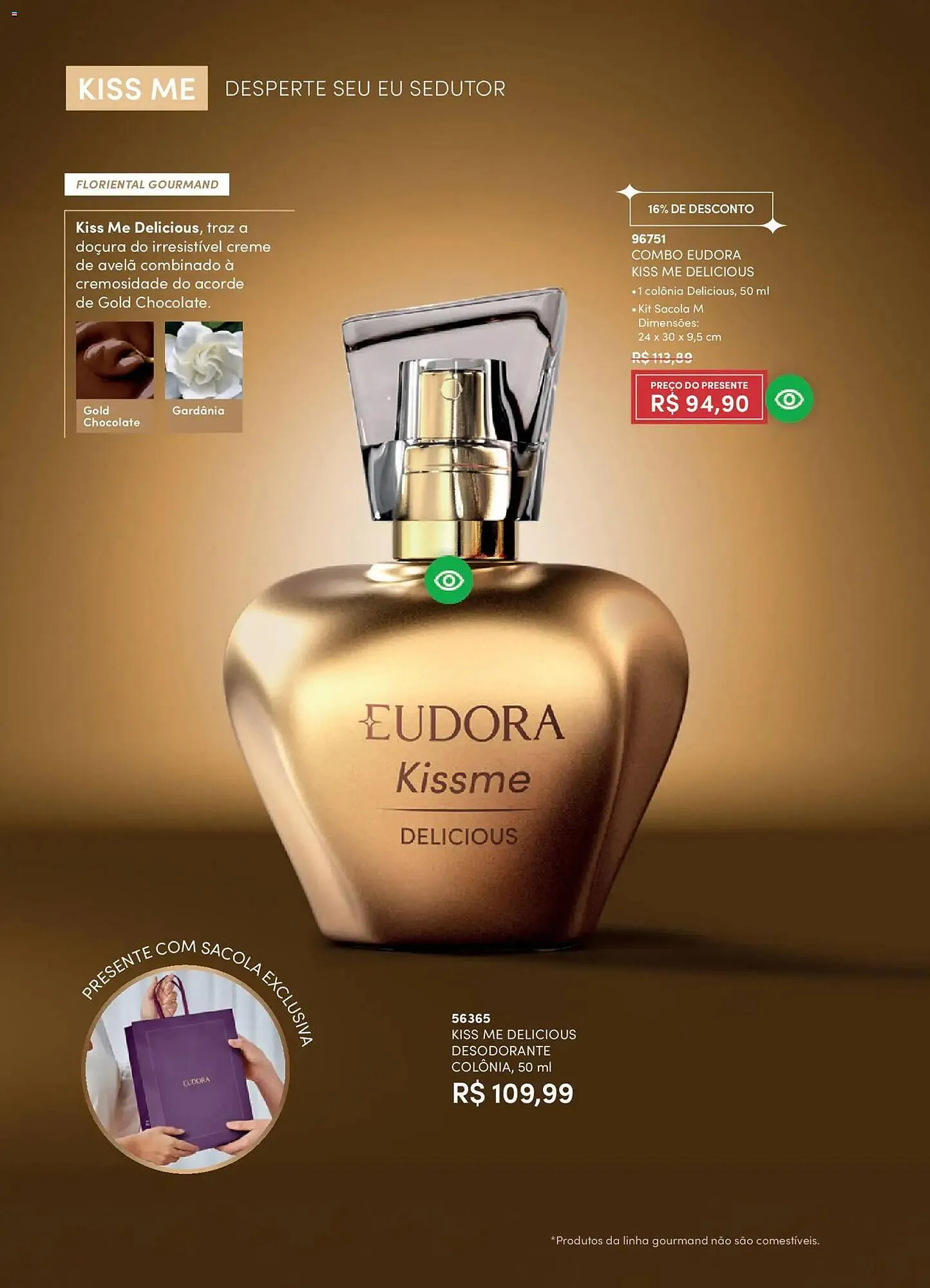 Encarte de Catálogo Eudora 23 de abril até 15 de junho 2026 - Pagina 50