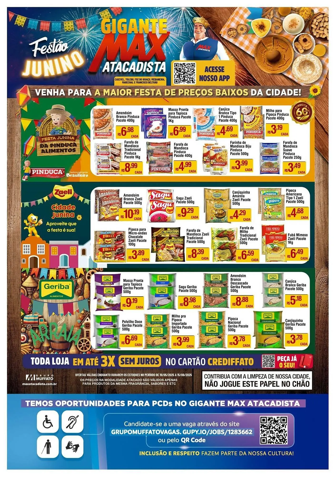 Encarte de Catálogo Muffato 20 de maio até 15 de junho 2025 - Pagina 1