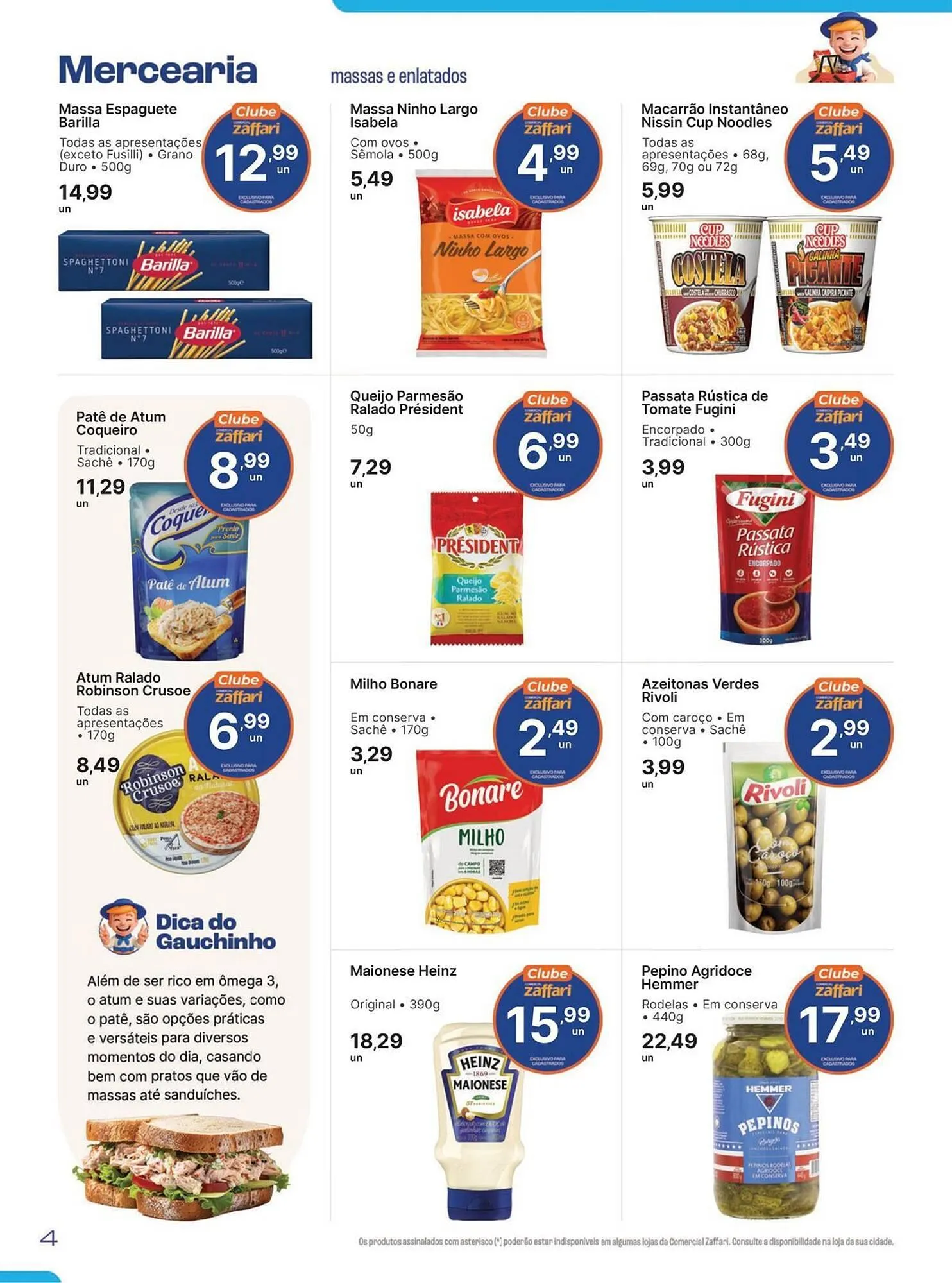 Encarte de Encarte Comercial Zaffari 18 de fevereiro até 1 de março 2026 - Pagina 4
