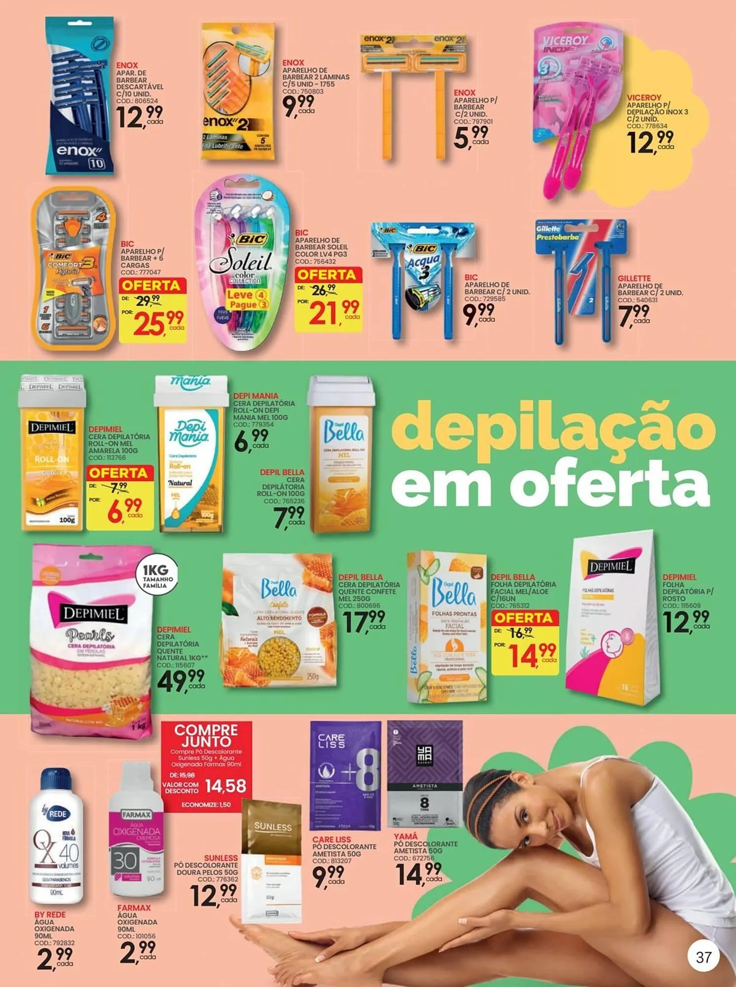 Encarte de Folheto Lojas Rede 5 de setembro até 30 de setembro 2025 - Pagina 37