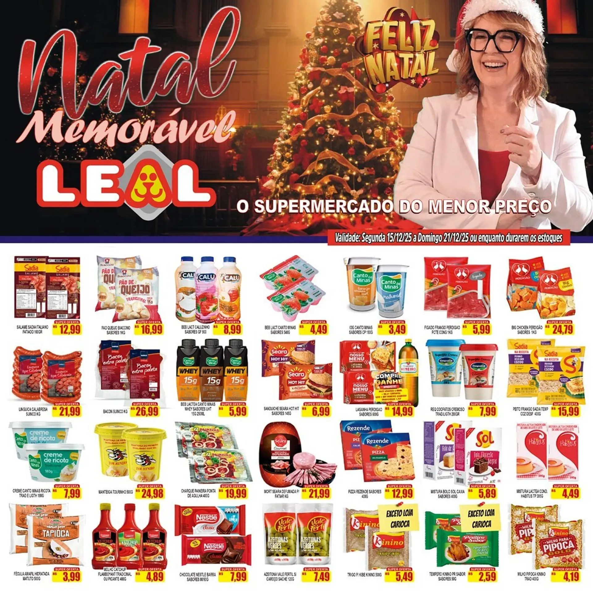 Encarte de Folheto Supermercado leal 15 de dezembro até 21 de dezembro 2025 - Pagina 4
