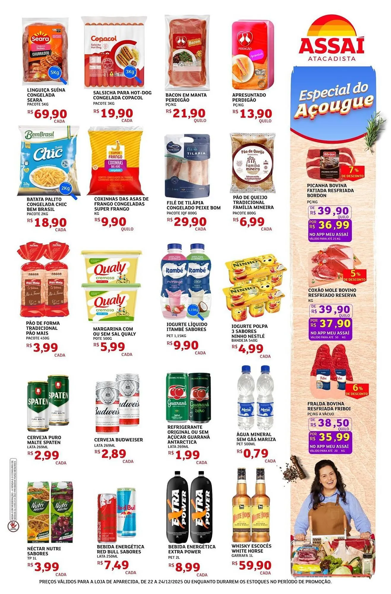Encarte de Encarte Assaí Atacadista 22 de dezembro até 24 de dezembro 2025 - Pagina 3