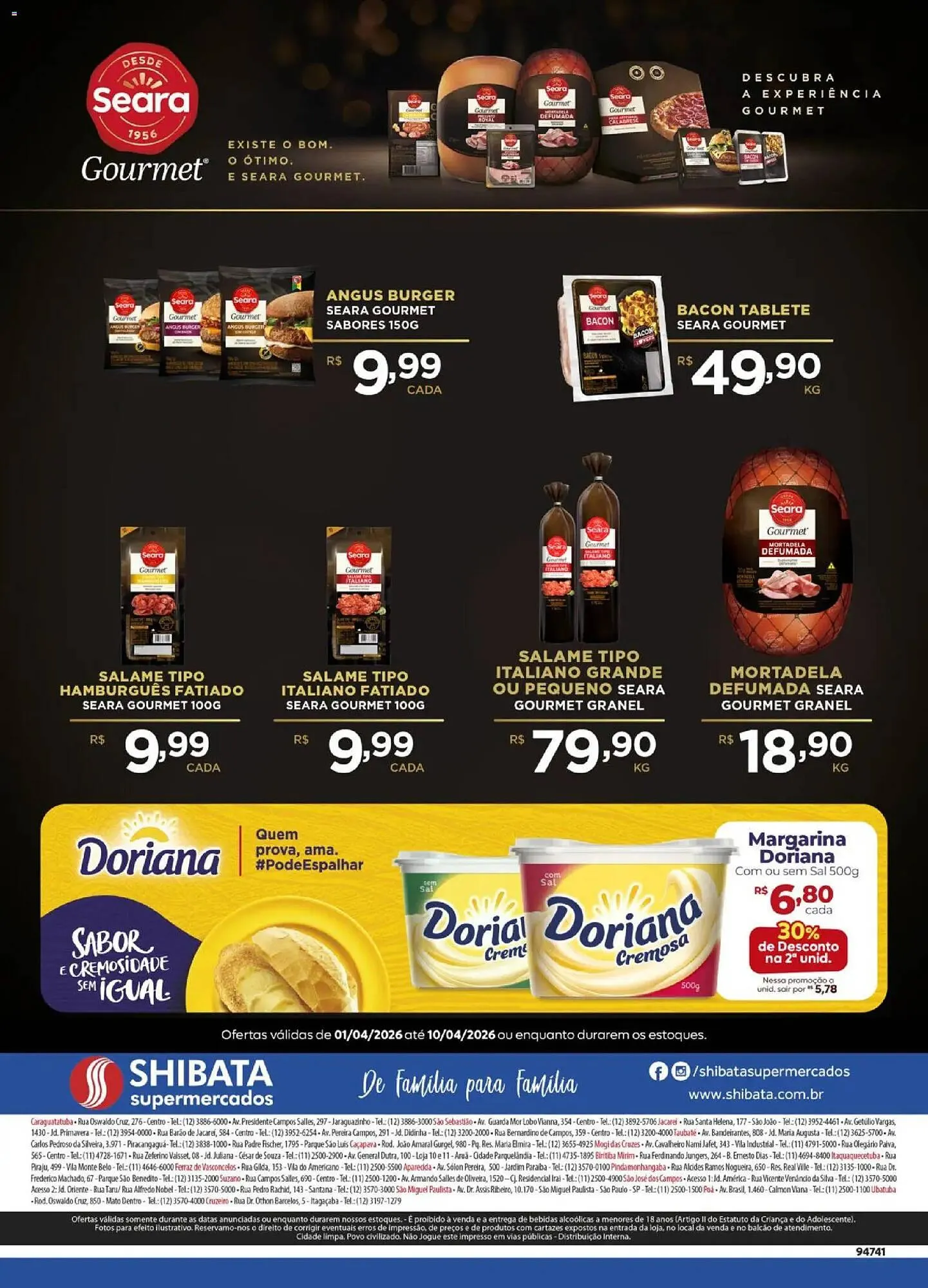 Encarte de Folheto Shibata Supermercados 1 de abril até 11 de abril 2026 - Pagina 2