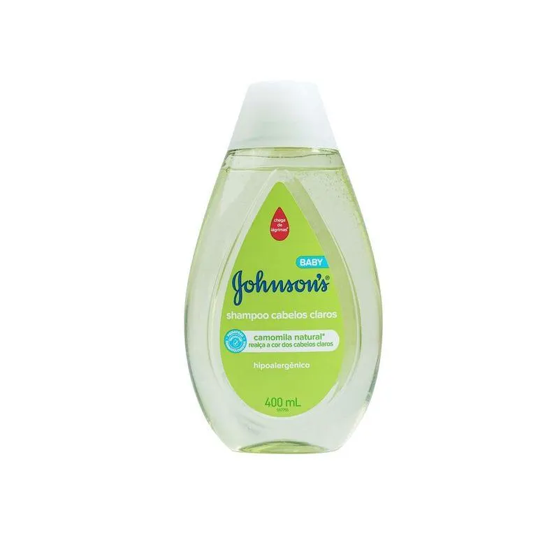 Shampoo Johnsons Baby Cabelos Claros 400 Ml