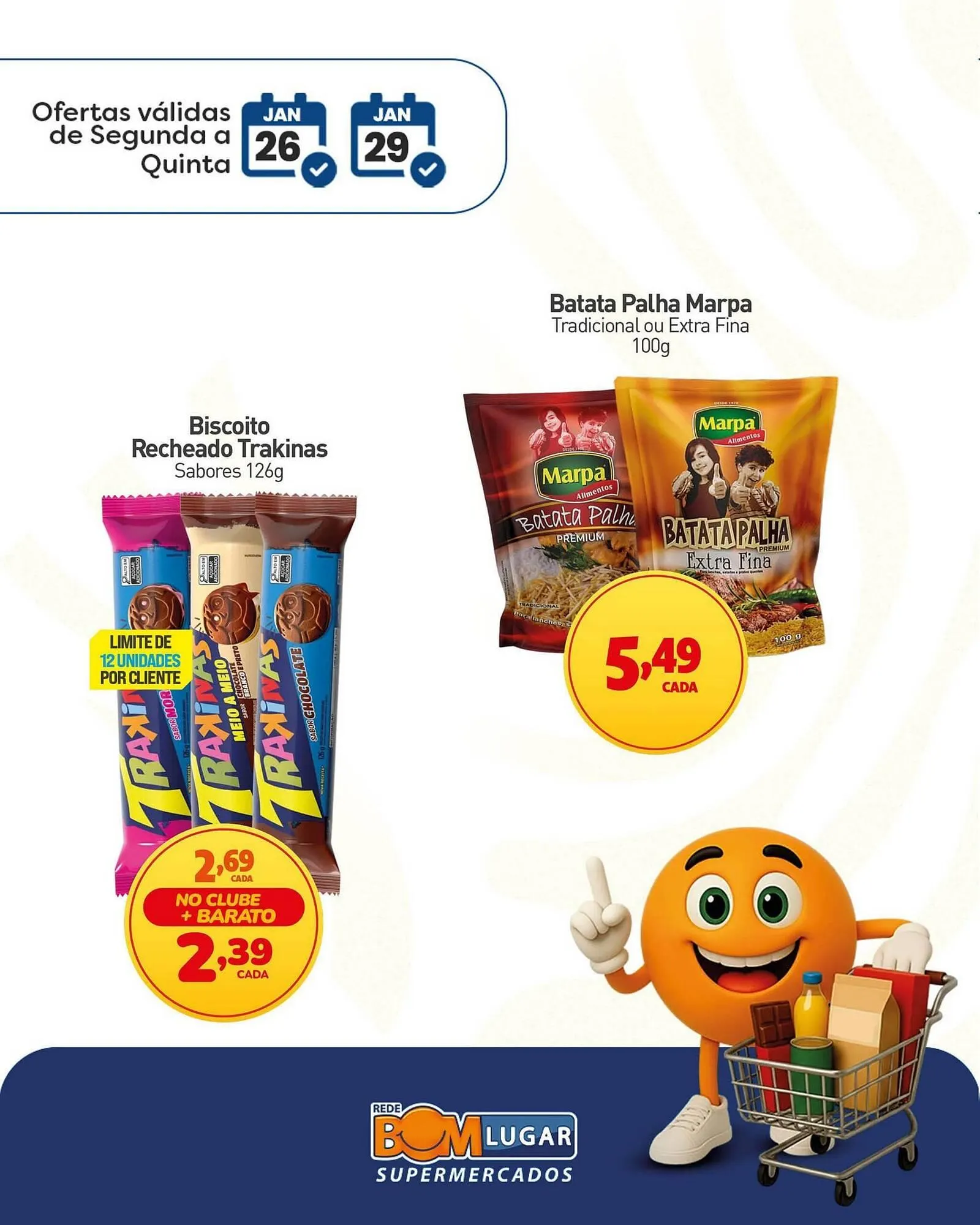 Encarte de Folheto Rede Bom Lugar 27 de janeiro até 29 de janeiro 2026 - Pagina 2