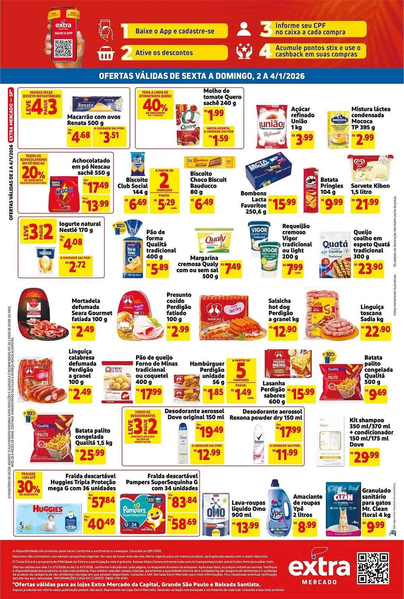 Encarte de Catálogo Extra 2 de janeiro até 4 de janeiro 2026 - Pagina 2