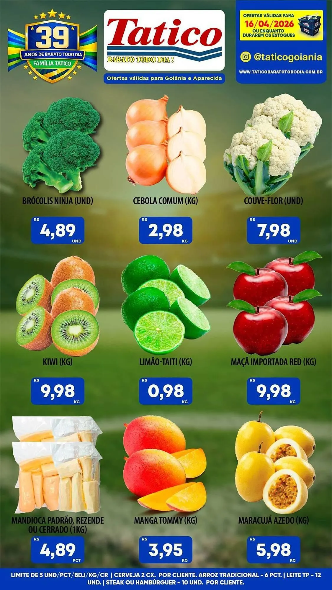 Encarte de Tabloide Tatico 16 de abril até 16 de abril 2026 - Pagina 9