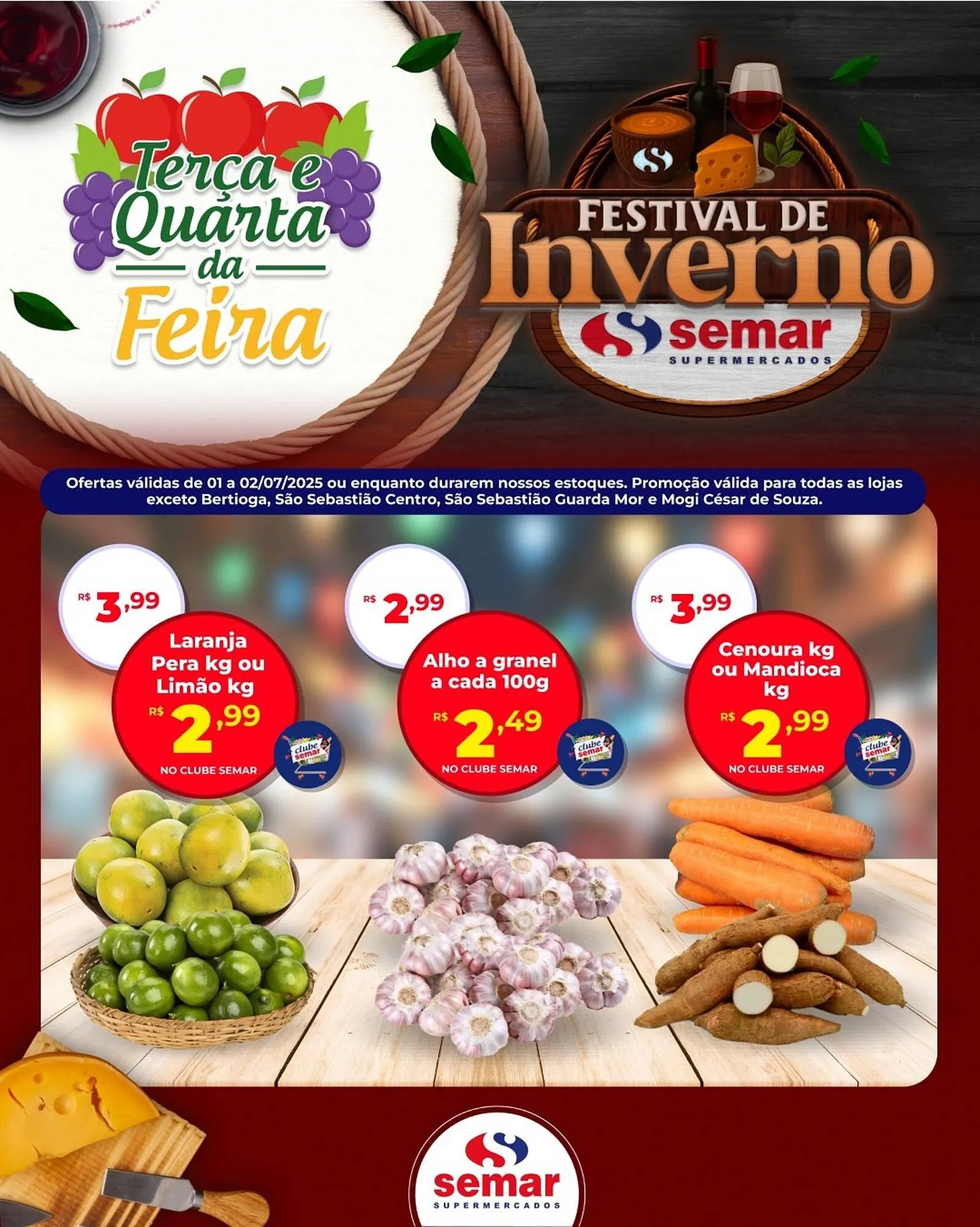 Encarte de Catálogo Semar Supermercado 30 de junho até 2 de julho 2025 - Pagina 4