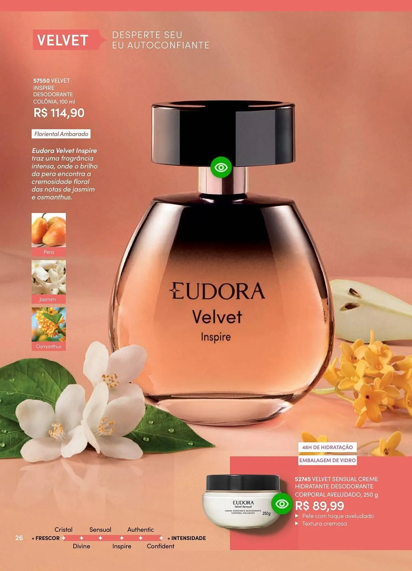 Encarte de Catálogo Eudora 23 de abril até 30 de junho 2025 - Pagina 32