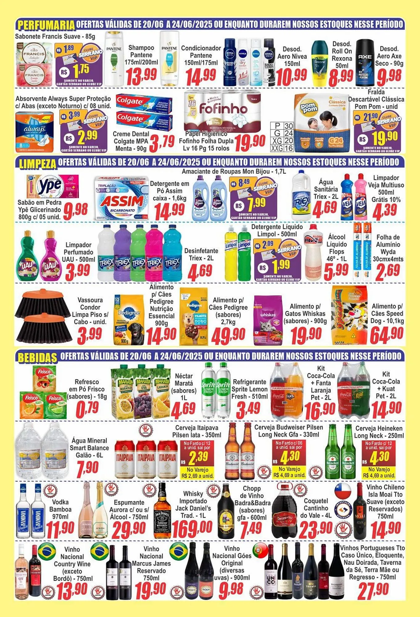 Encarte de Catálogo Serrano Supermercado 20 de junho até 24 de junho 2025 - Pagina 4