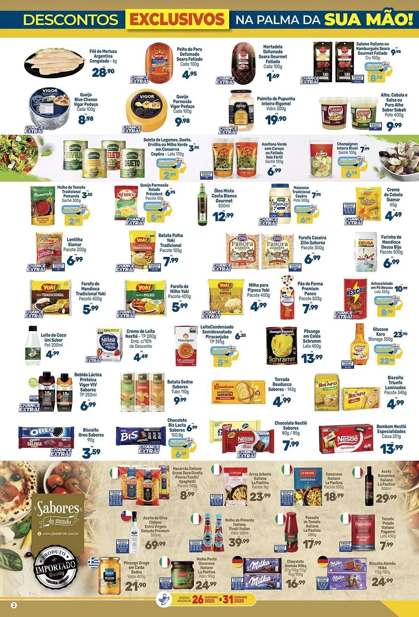 Encarte de Catálogo Supermercados Jau Serve 26 de dezembro até 31 de dezembro 2025 - Pagina 2
