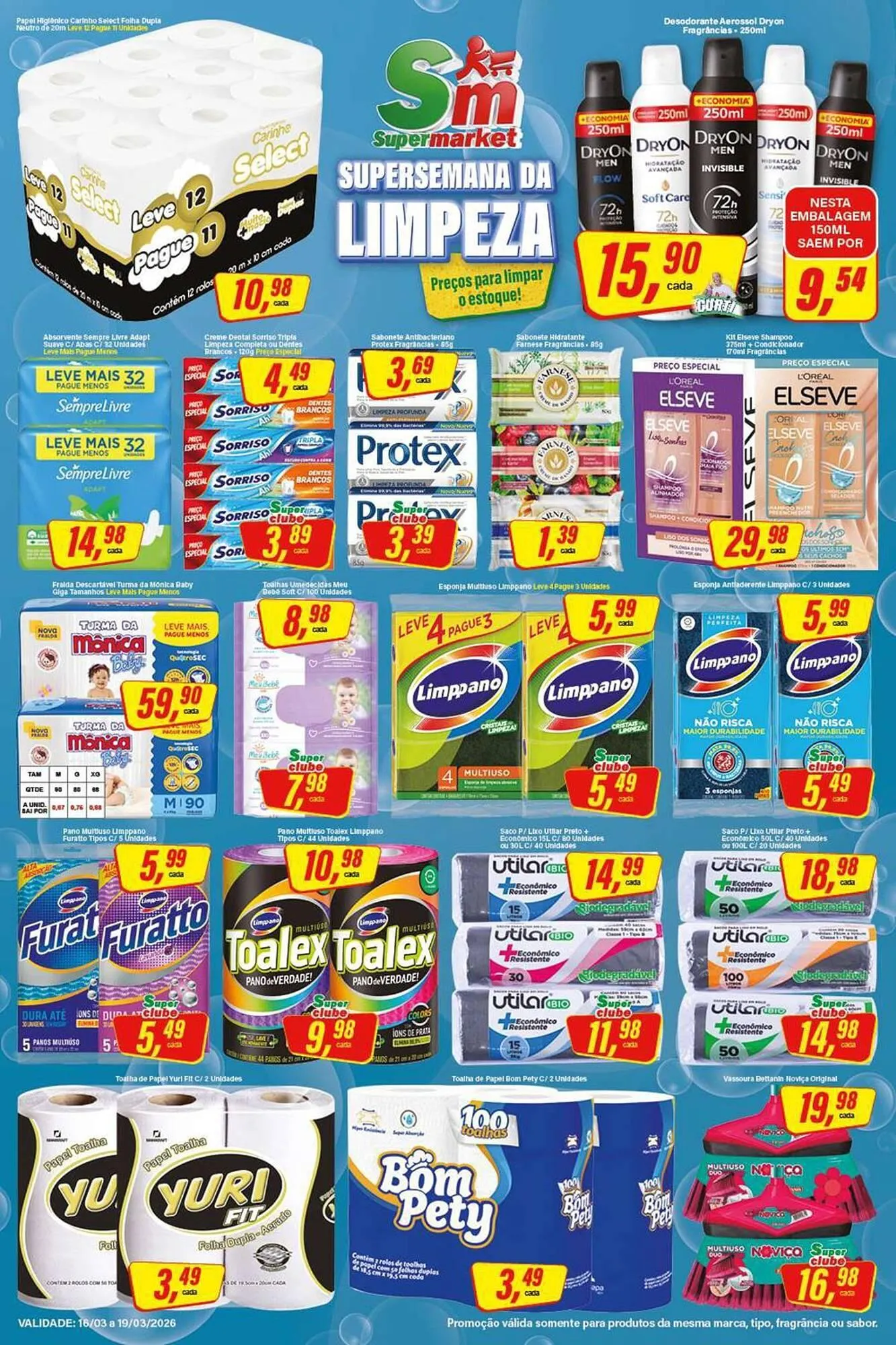 Encarte de Encarte Rede Supermarket 16 de março até 19 de março 2026 - Pagina 3